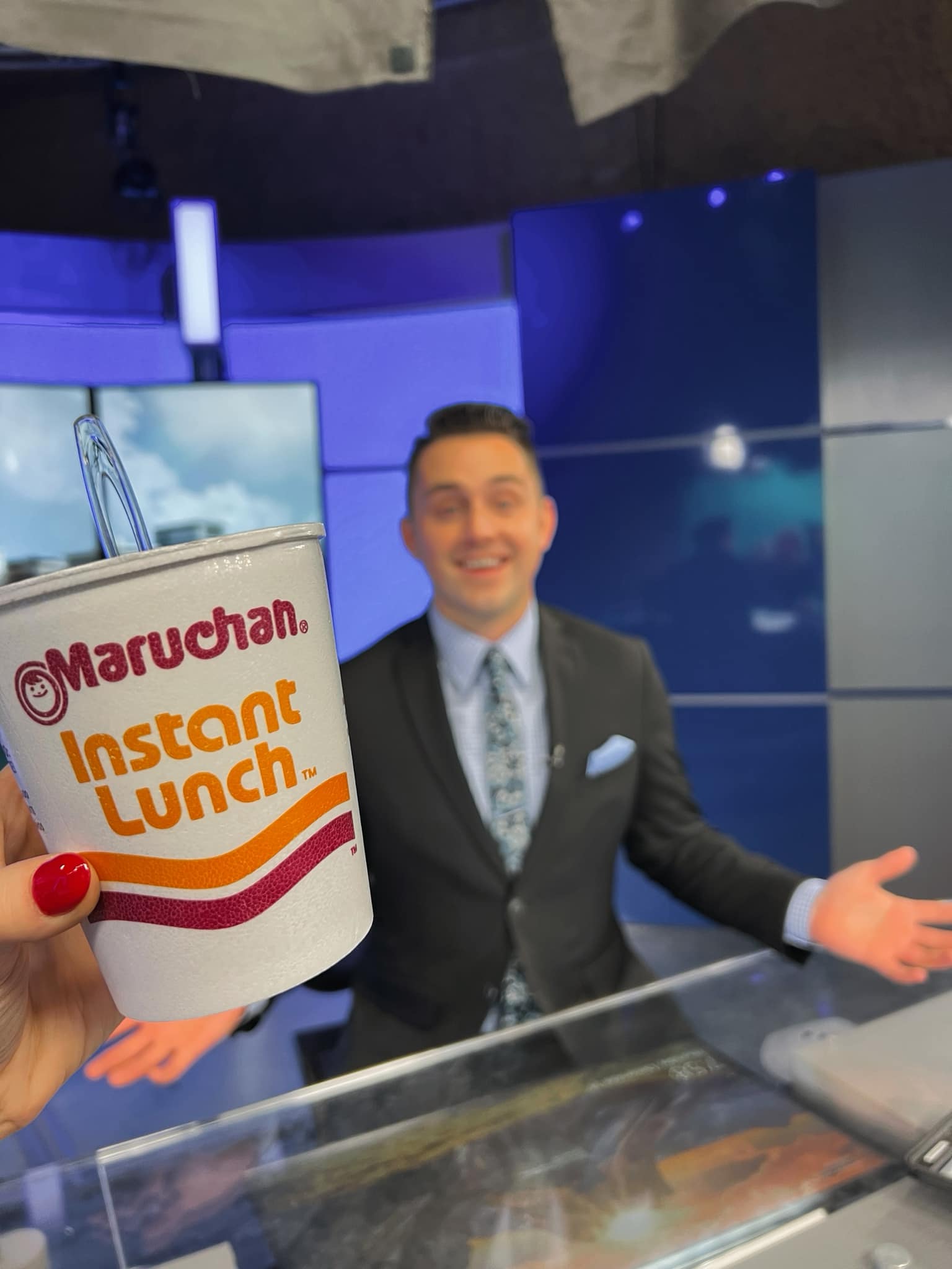 Brityne Rucker - Max Dutton KWCH has NEVER had ramen... | Facebook