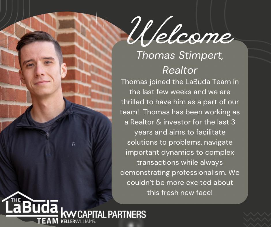 The LaBuda - Please join us in welcoming Thomas Stimpert to the LaBuda ...