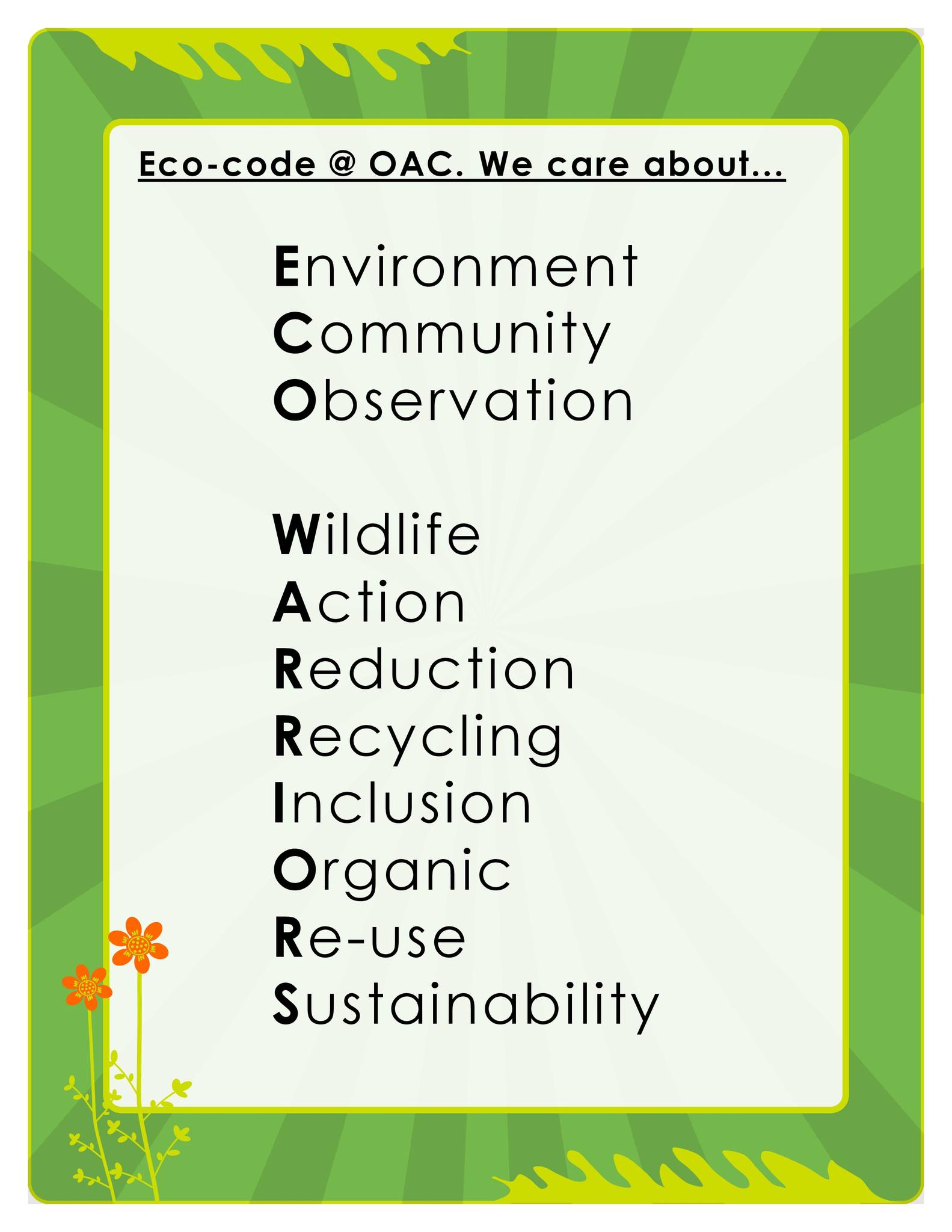 Our Year 5 Eco Warriors have... - Oasis Academy Connaught