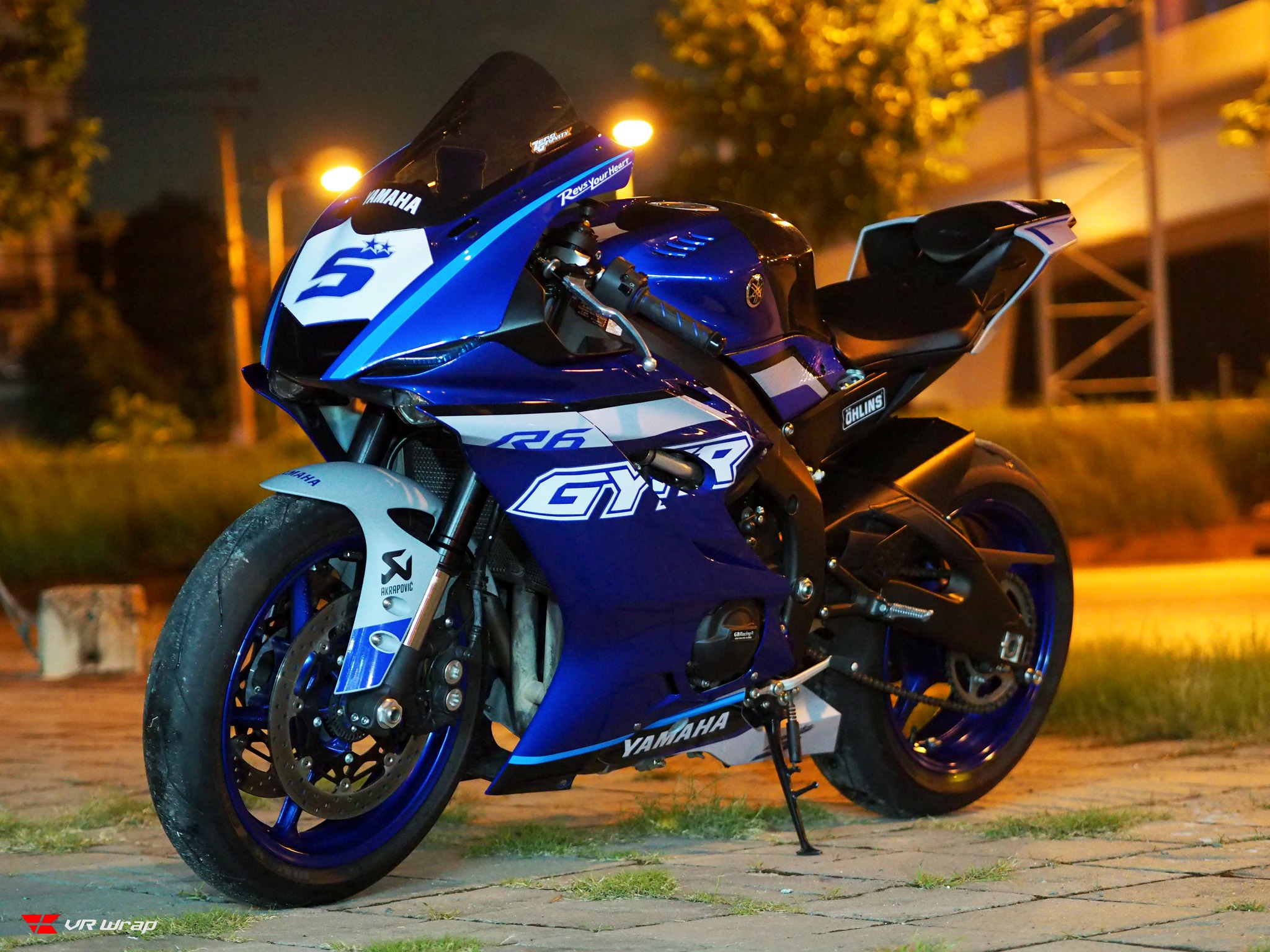 VR Wrap - YAMAHA R6 💥 ติดตั้งสติ๊กเกอร์ kit ลาย GYTR... | Facebook