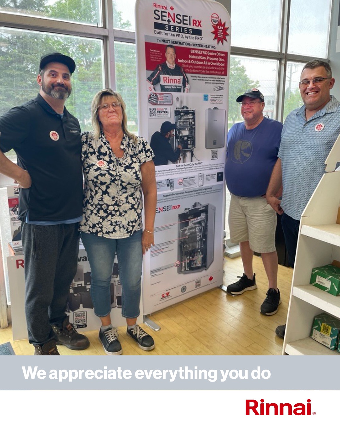 Rinnai Canada - Rinnai PRO Tony Fangeat at Trade Tech Mechanical ...