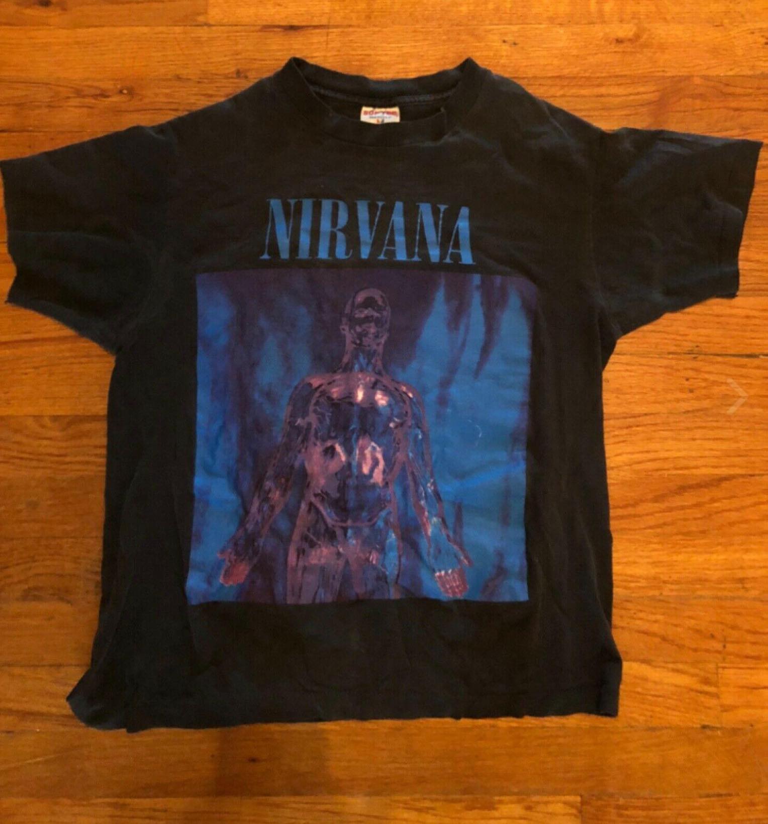 Two classic shirts 90s Nirvana 