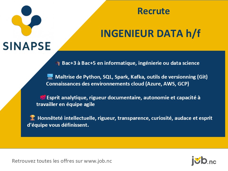 JOB - Rejoignez le projet numérique le plus utile du territoire 👀En ...