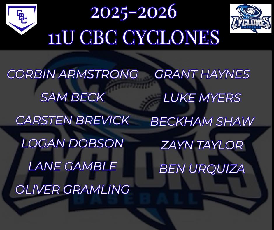 13U CBC / 11U Cyclones | Chelsea AL