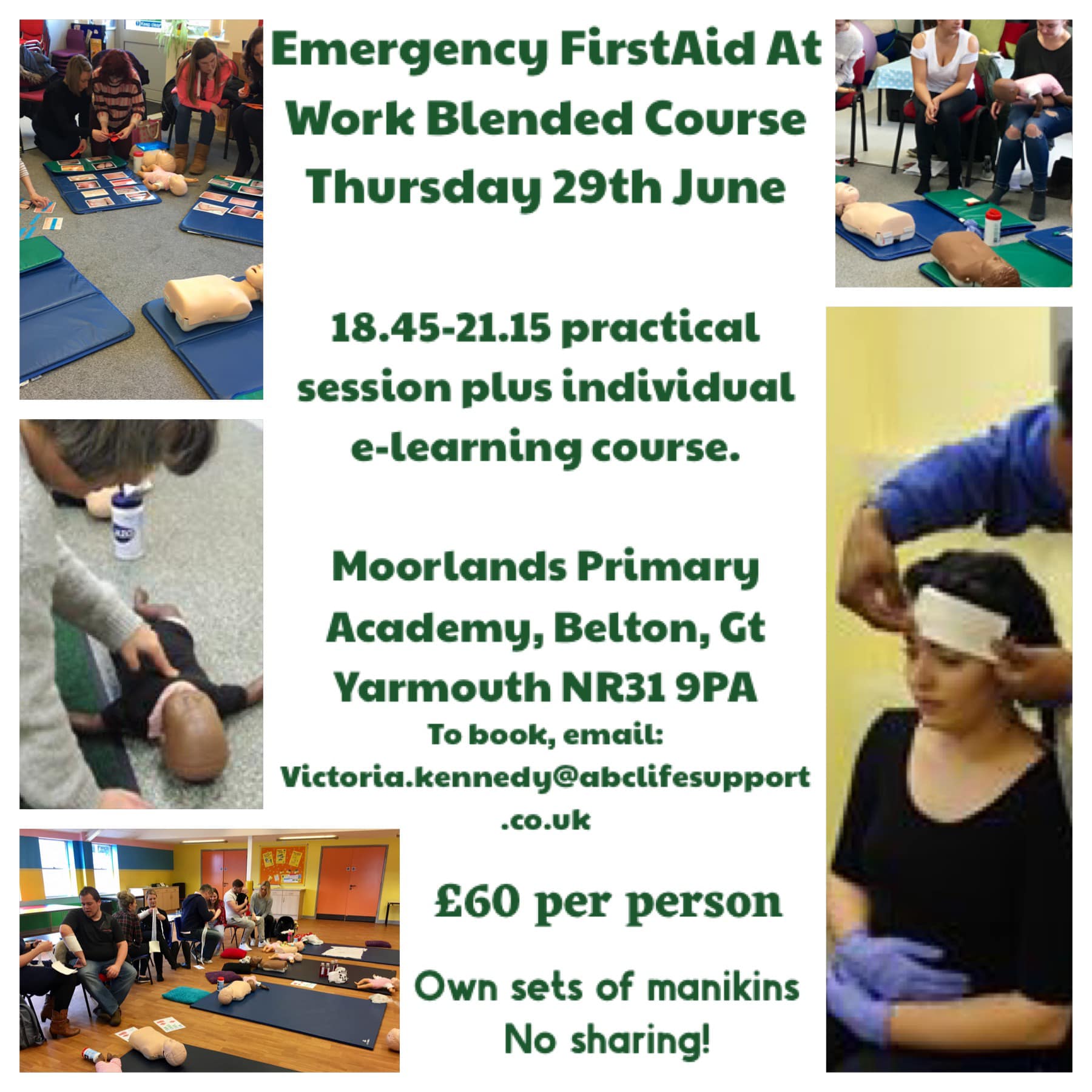 ABC Life Support First Aid Training - Norfolk/Suffolk