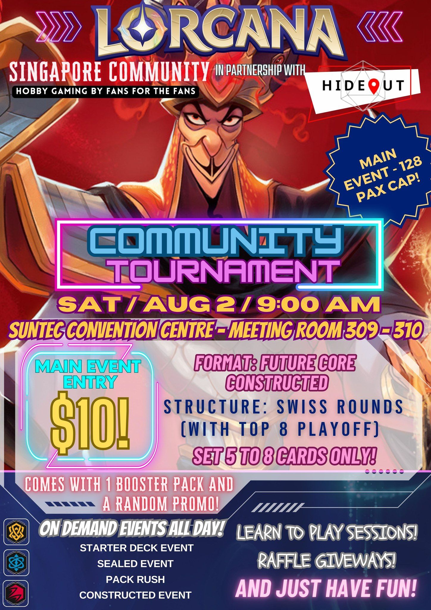 Disney Lorcana Challenge 2026 Summer Yokohama event details