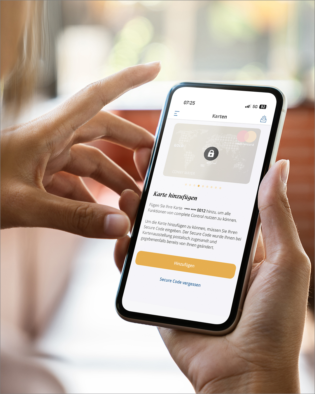 Secure Code vergessen und... - card complete Service Bank AG | Facebook
