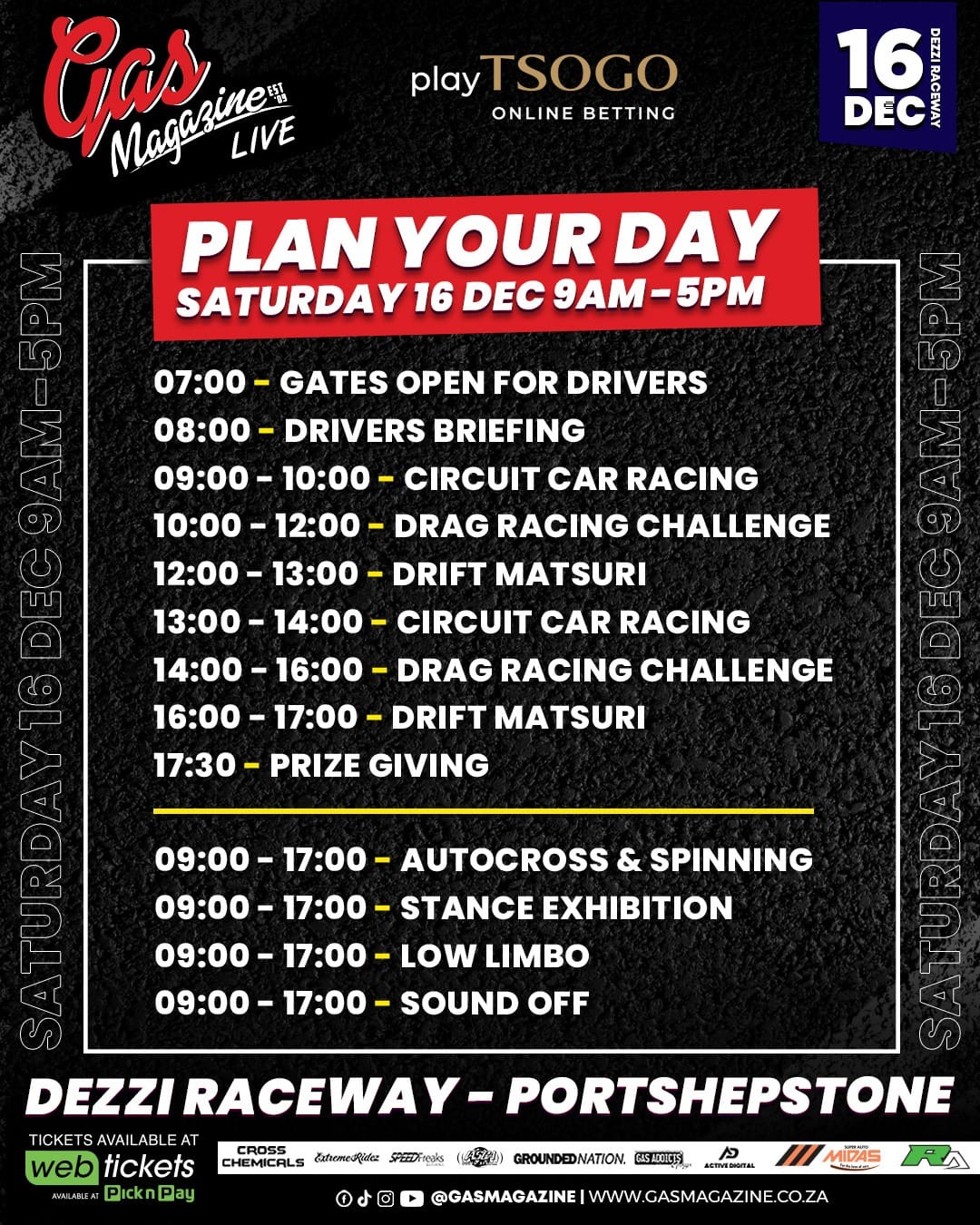 Dezzi Raceway - Plan your day with us on the 16th of... | Facebook