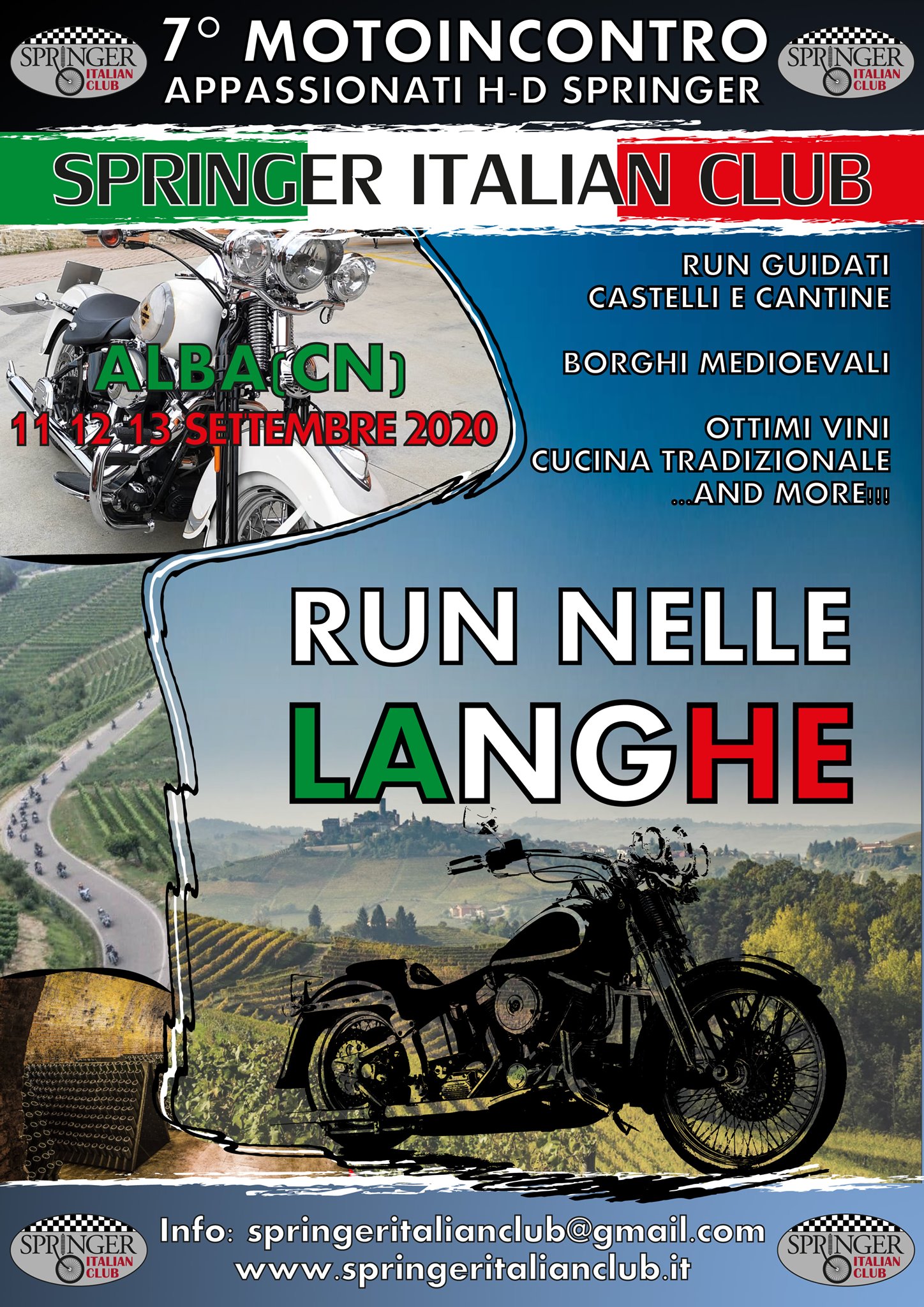 7° Motoincontro Springer Italian Club - Run nelle Langhe