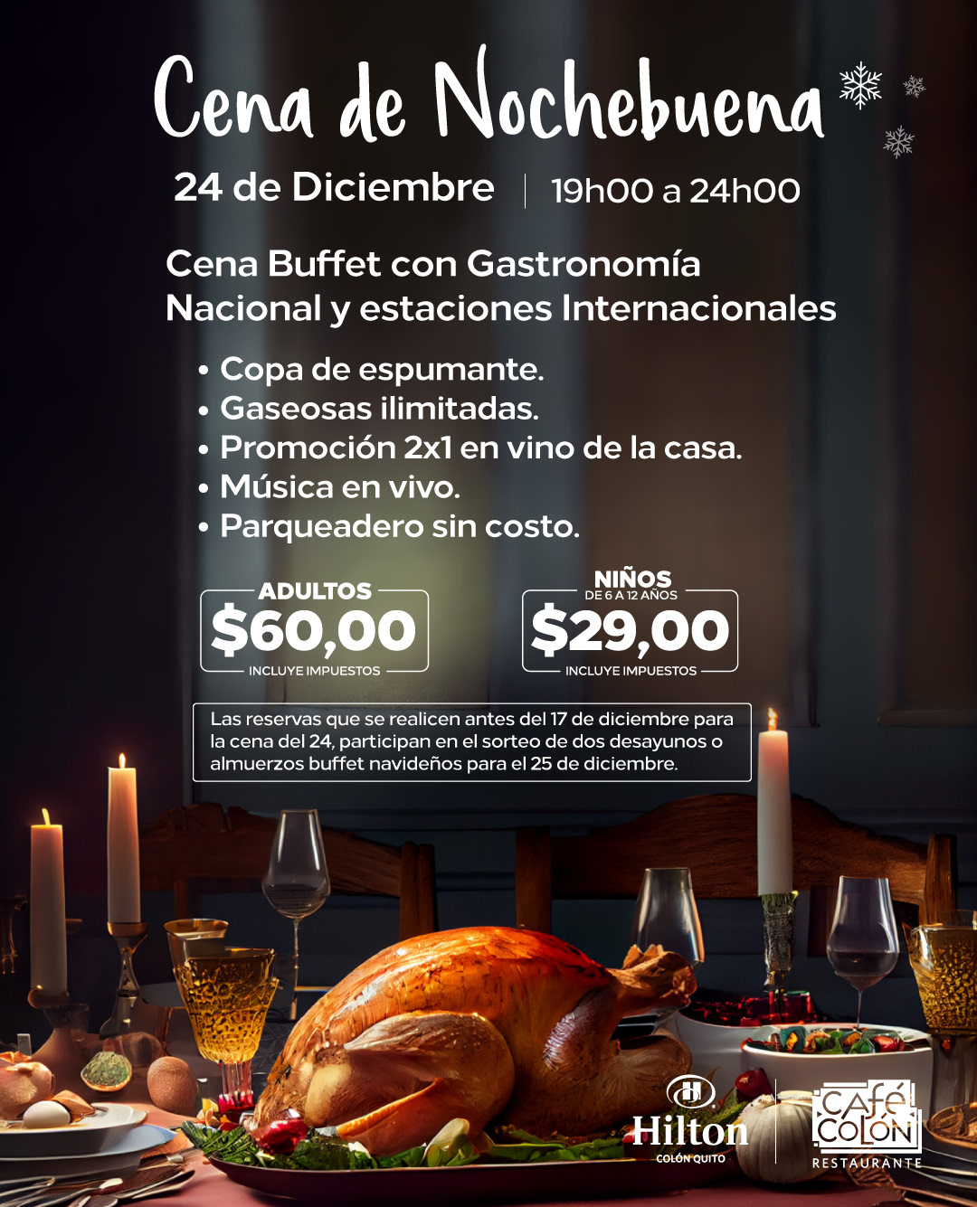 ¡La mesa está lista y la magia de la... - Hilton Colon Quito