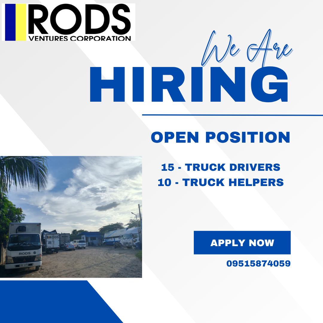 CEBU DRIVER'S HIRING | Be part of the Rods Team | Facebook