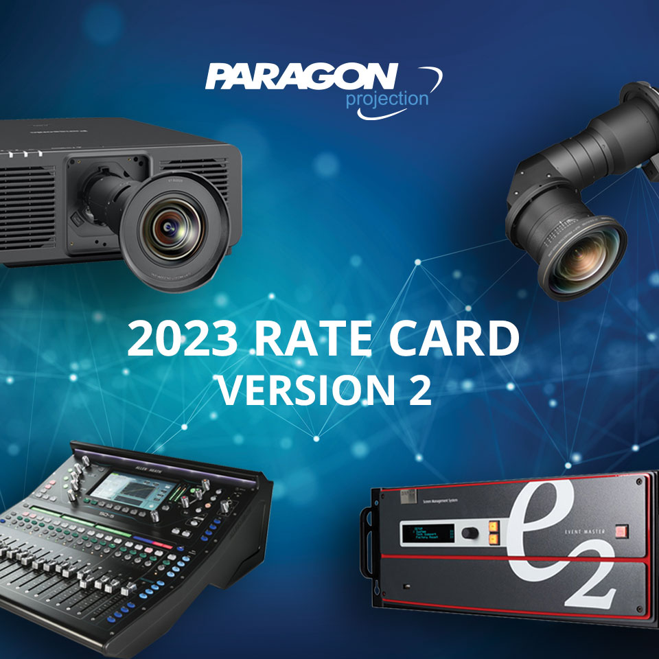 📣Attention all Clients - Updated Rate... - Paragon Projection | Facebook