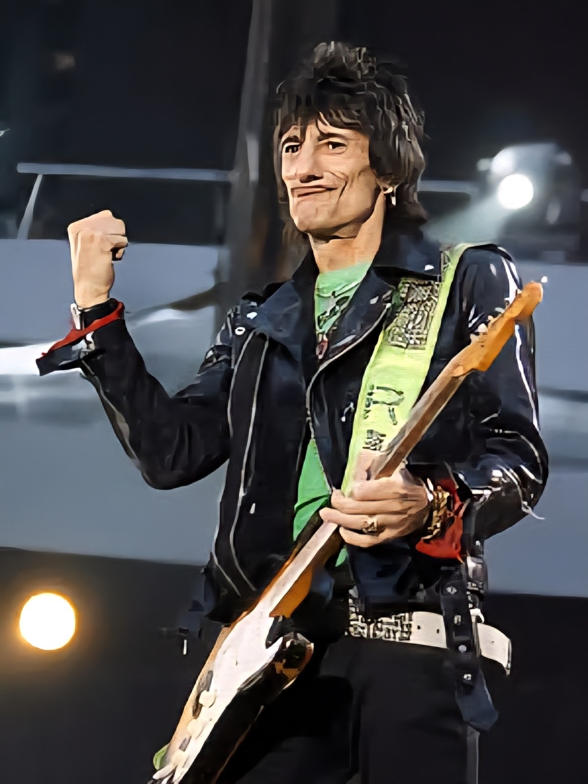 The Rolling Stones performing live in 2006