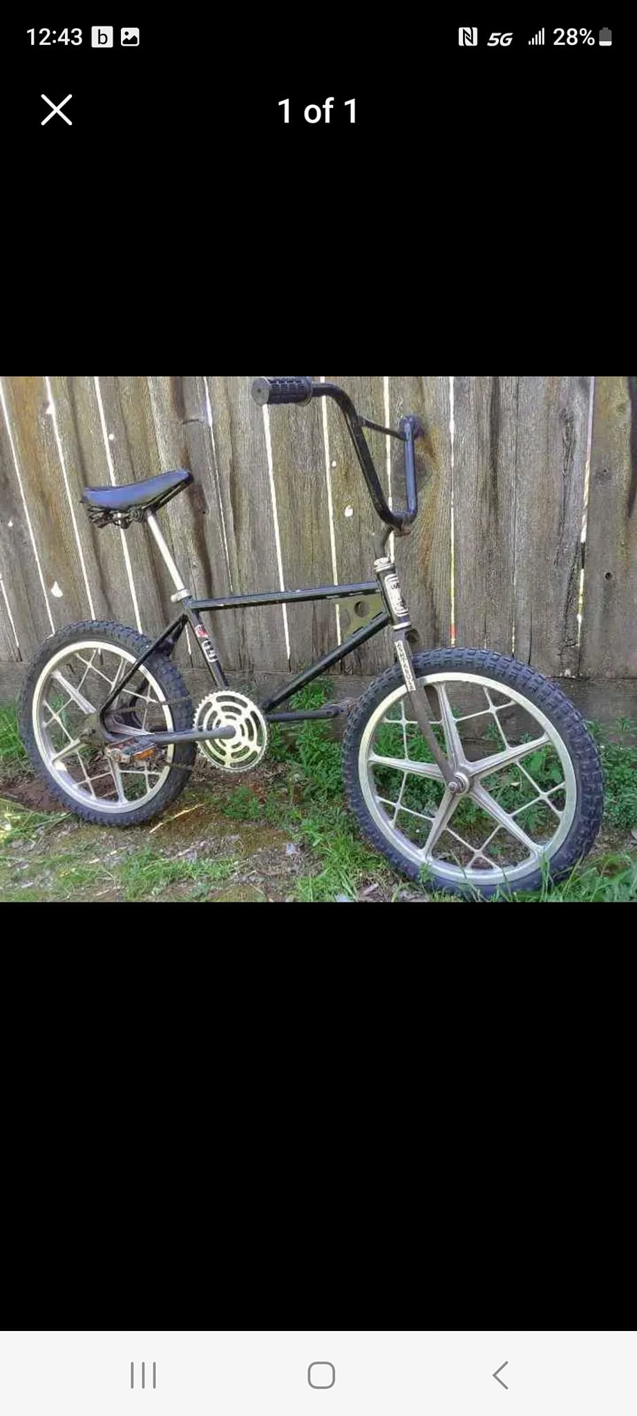 1976 Webco BMX team replica in original blue