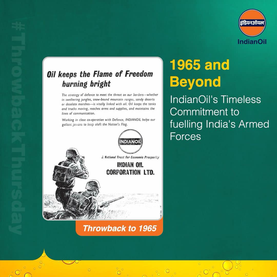 1965 marked a significant... - Indian Oil Corporation Ltd. | Facebook