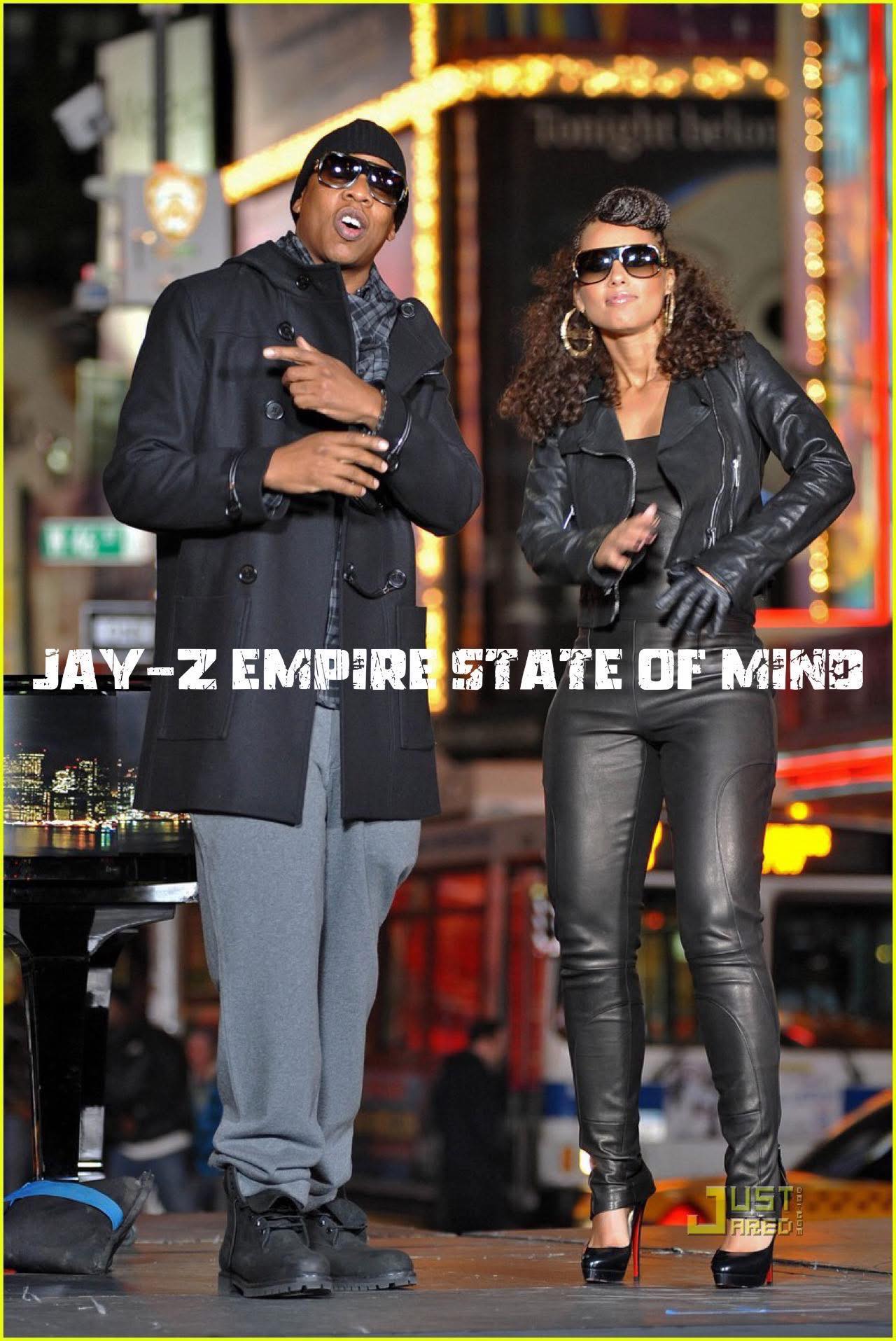 Jay-Z and Alicia Keys 