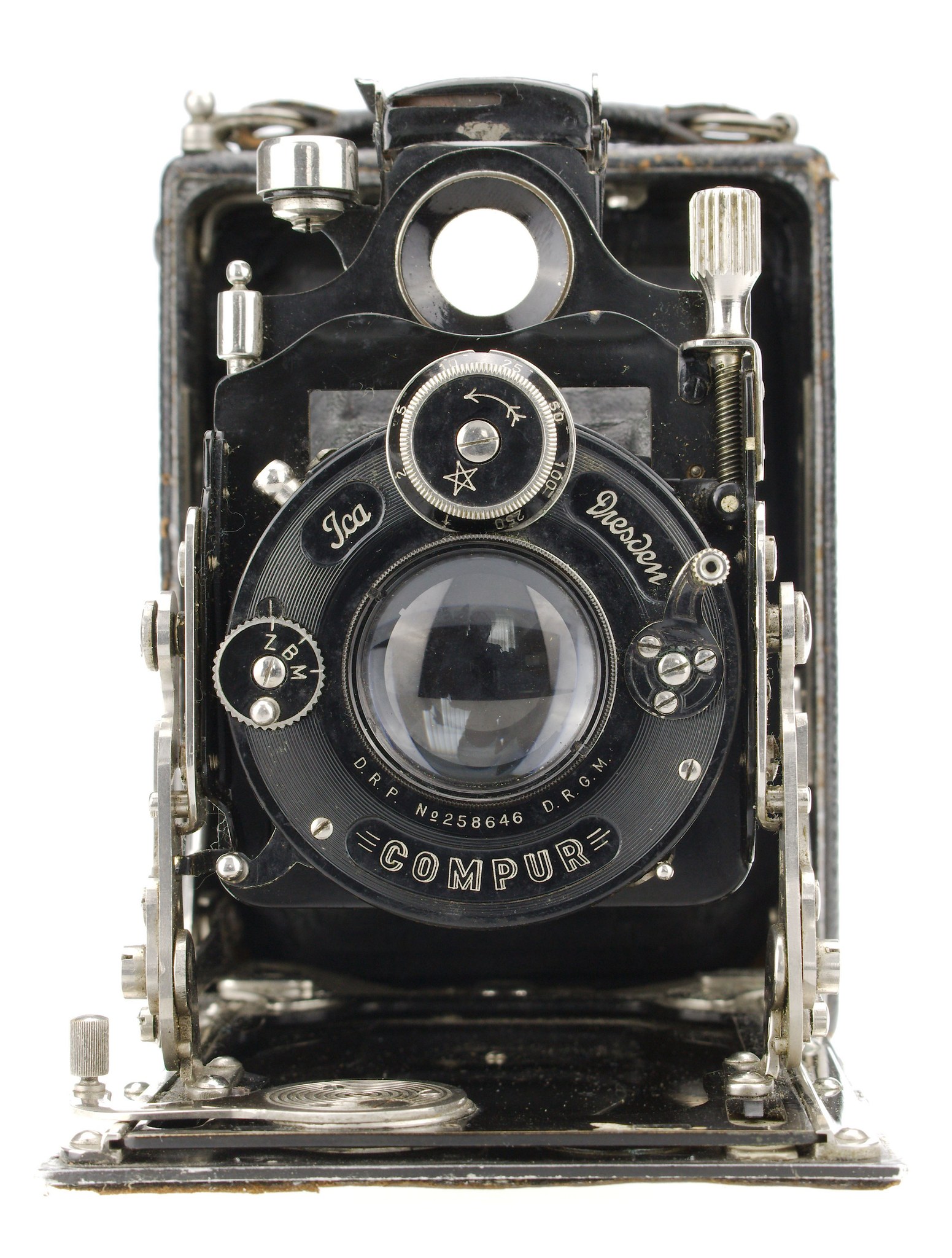Vintage 1921 Ica camera with Carl Zeiss Jena Tessar lens