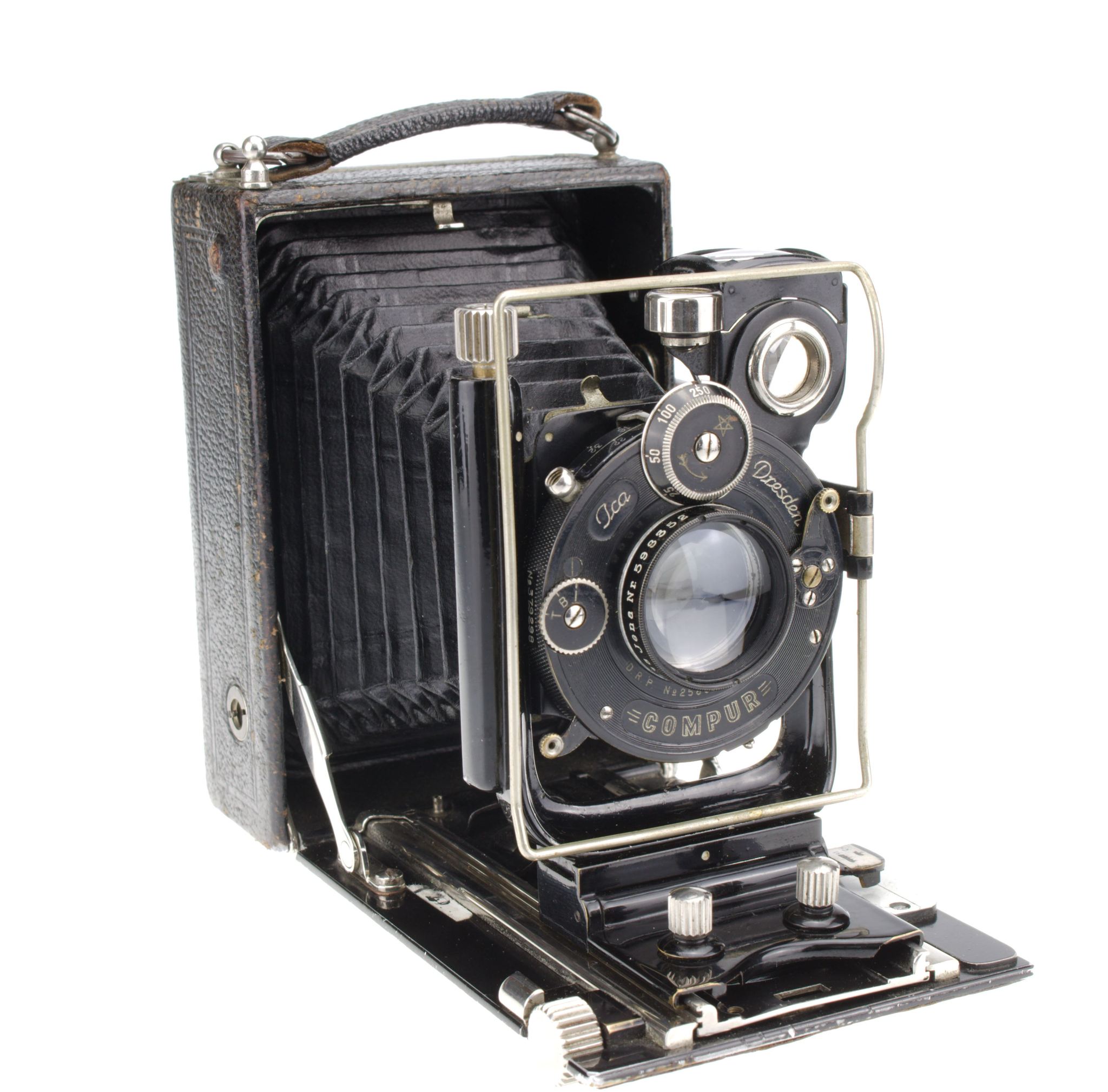 Ica Ideal 225 large format camera with Zeiss Jena Tessar lens