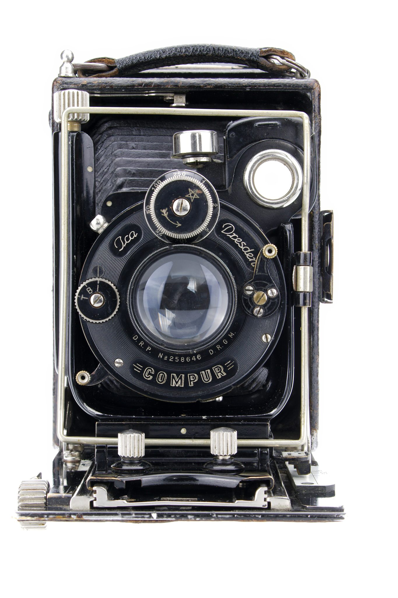 Ica Ideal 225 large format camera with Zeiss Jena Tessar lens