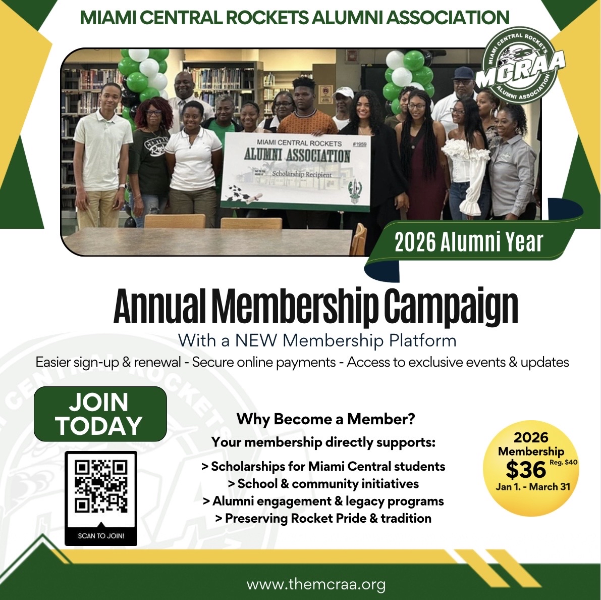 Miami - We’ve moved to a NEW membership platform, so ALL members must ...