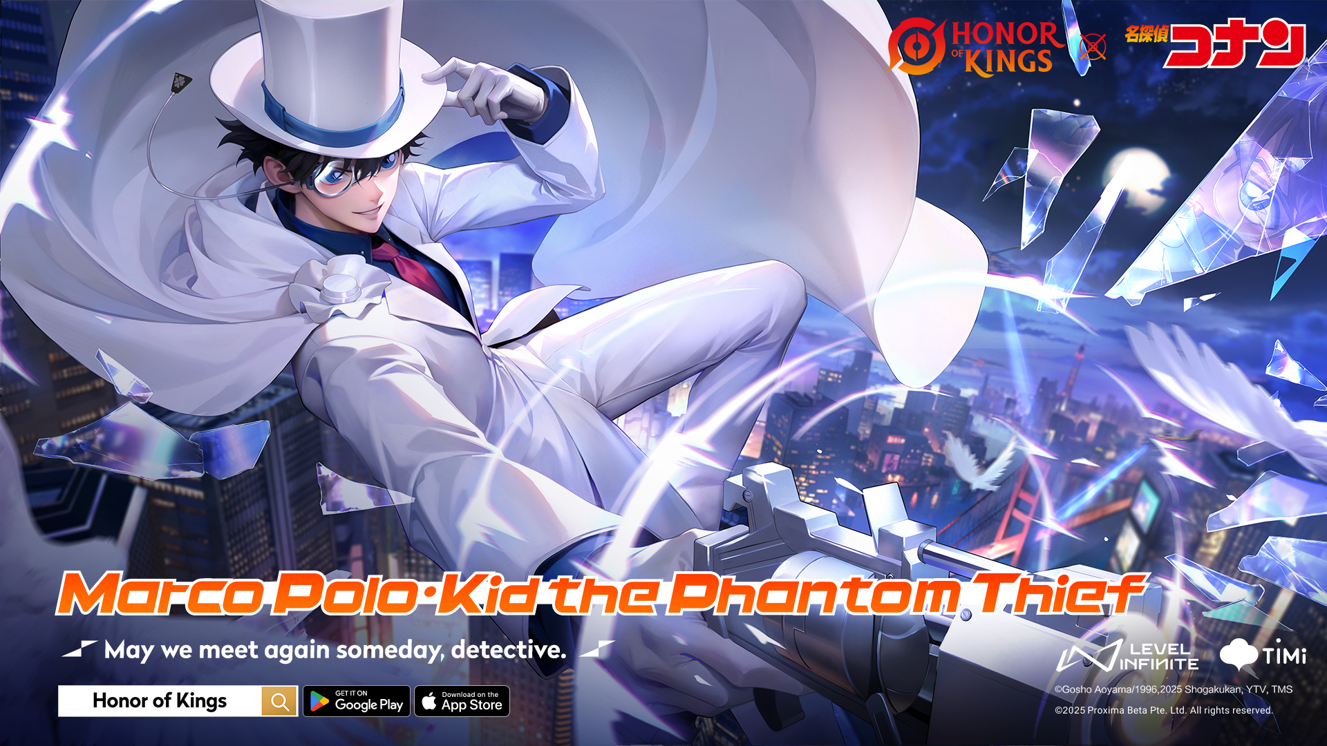 ✨ The Honor of Kings x Detective Conan collaboration is coming