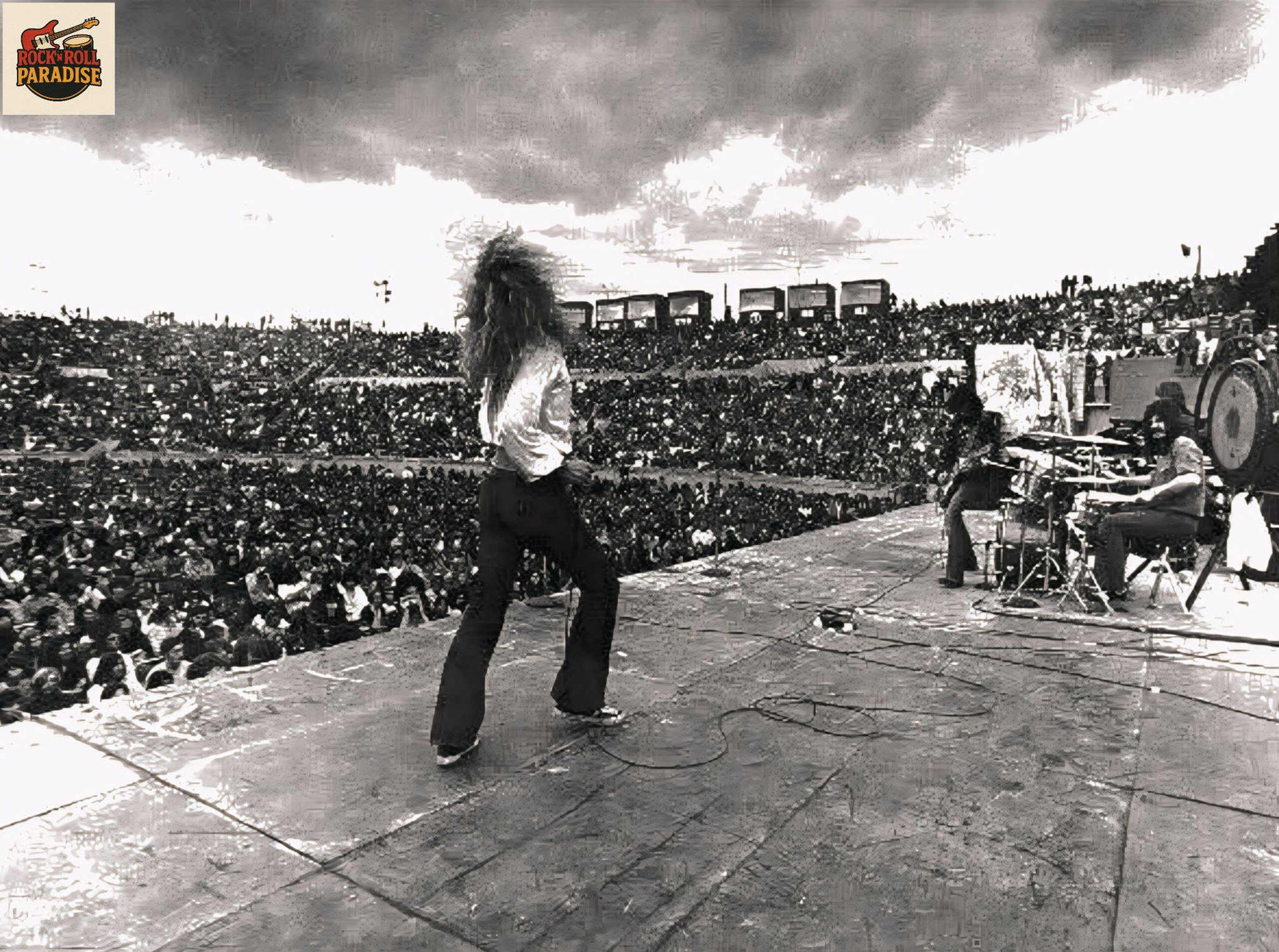 Rock - Led Zeppelin’s performance at Kooyong Stadium in Melbourne ...