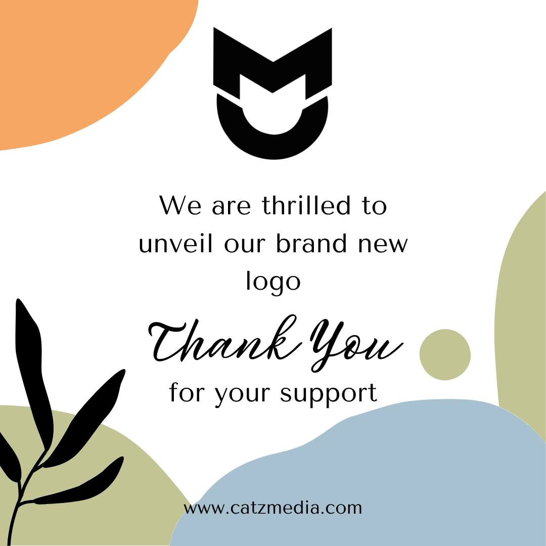 Catzmedia - We are thrilled to unveil our brand new logo,...