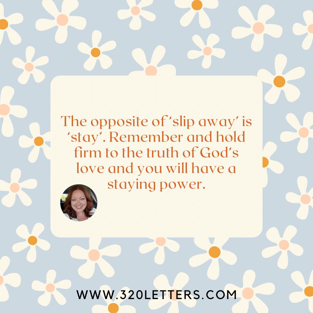 320 - 🤩 … staying power… 🤩 Read full devotional here: https://www ...