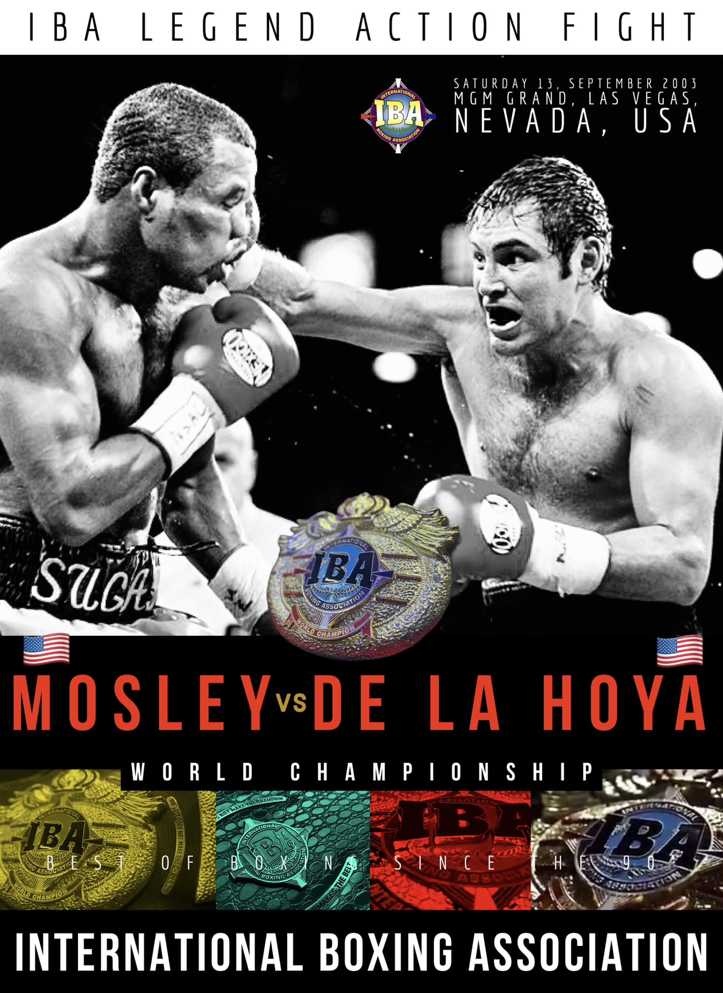 Round 12 of De La Hoya vs Mosley was one for the books ?