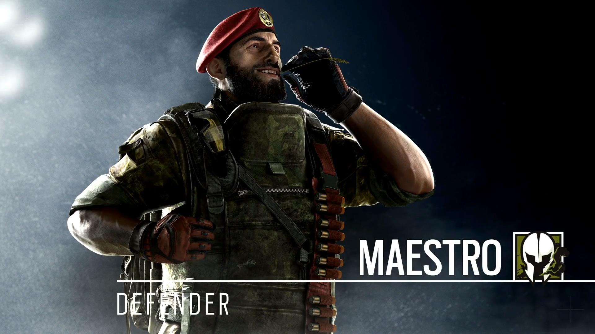 Noticias R6 - Nuevo agente: Maestro! 🇮🇹️ Su especialidad...
