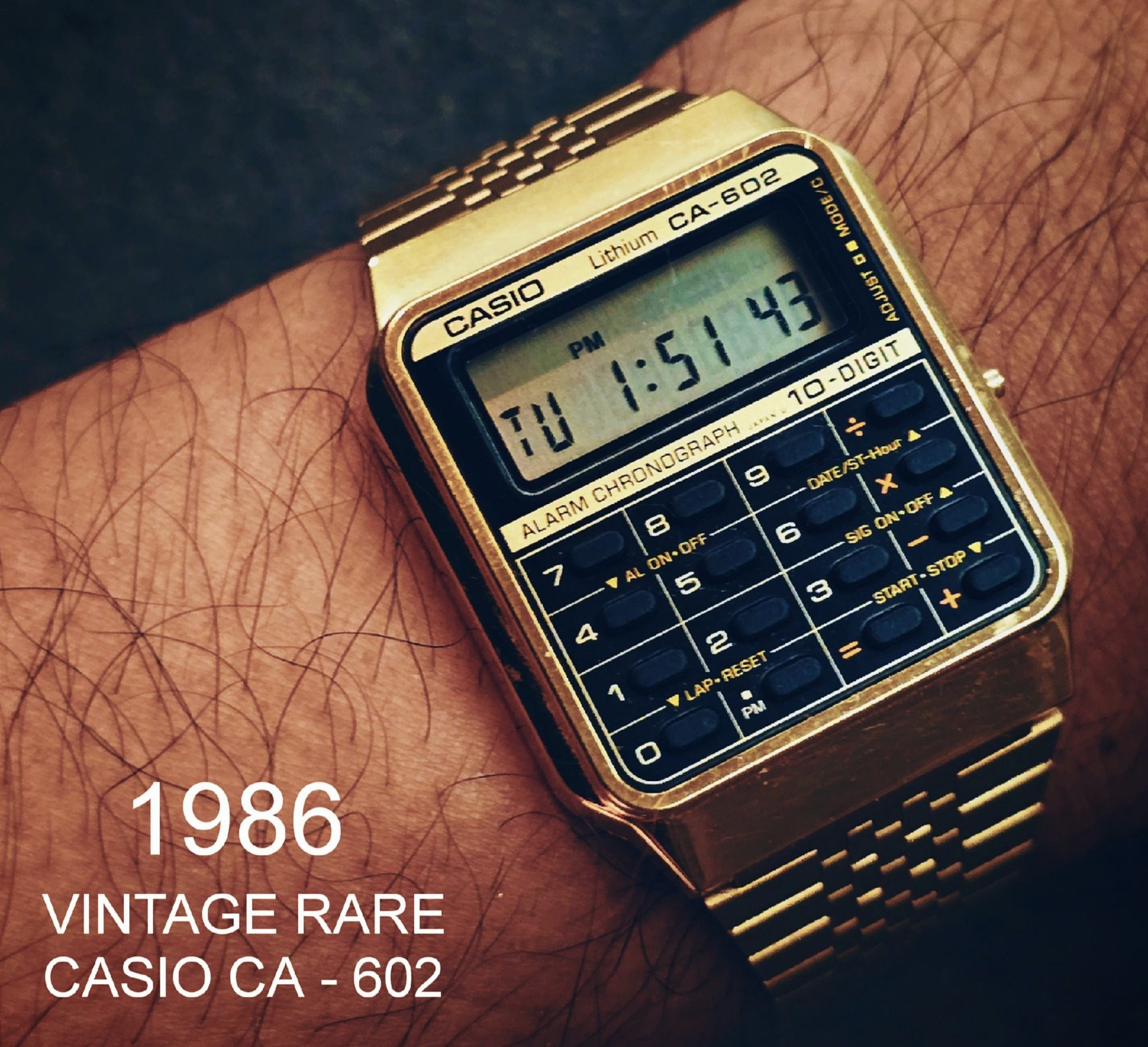 Casio Calculator watch collection, part 2. These are the model CA 