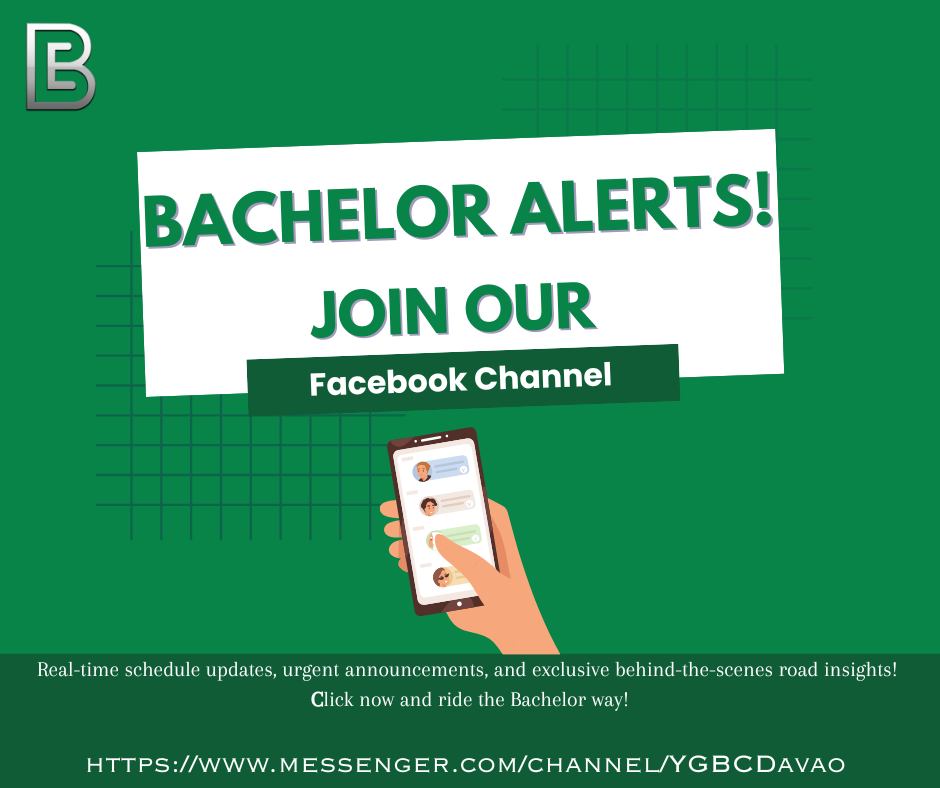 Bachelor - Keep rolling with Bachelor Express Inc. Davao! Stay in the ...