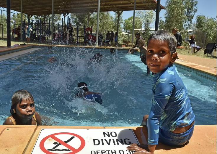 The Yuendumu pool is open for... - Central Land Council