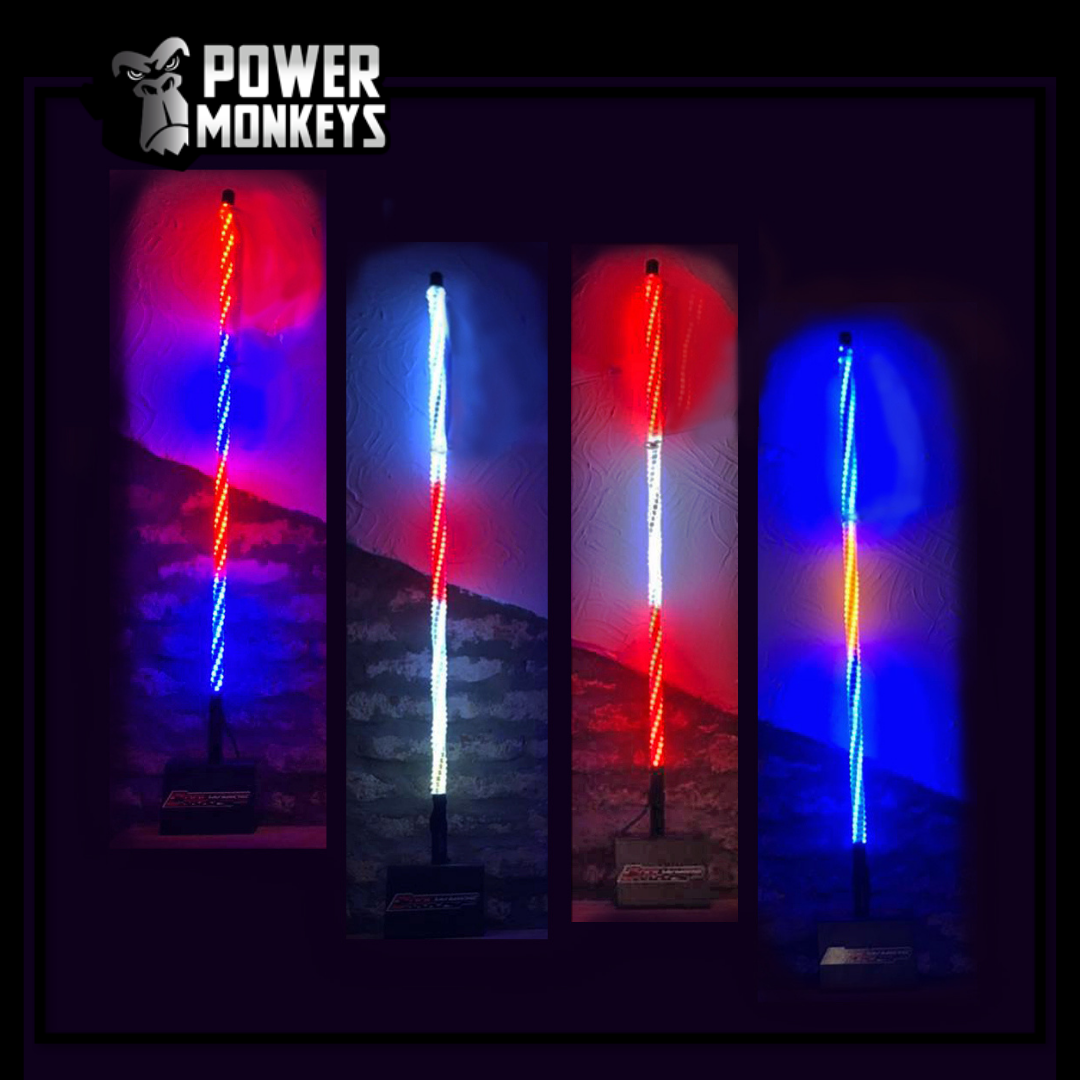 Power Monkeys - NUEVAS ANTENAS LED BICOLOR🙌🔥 Estas...