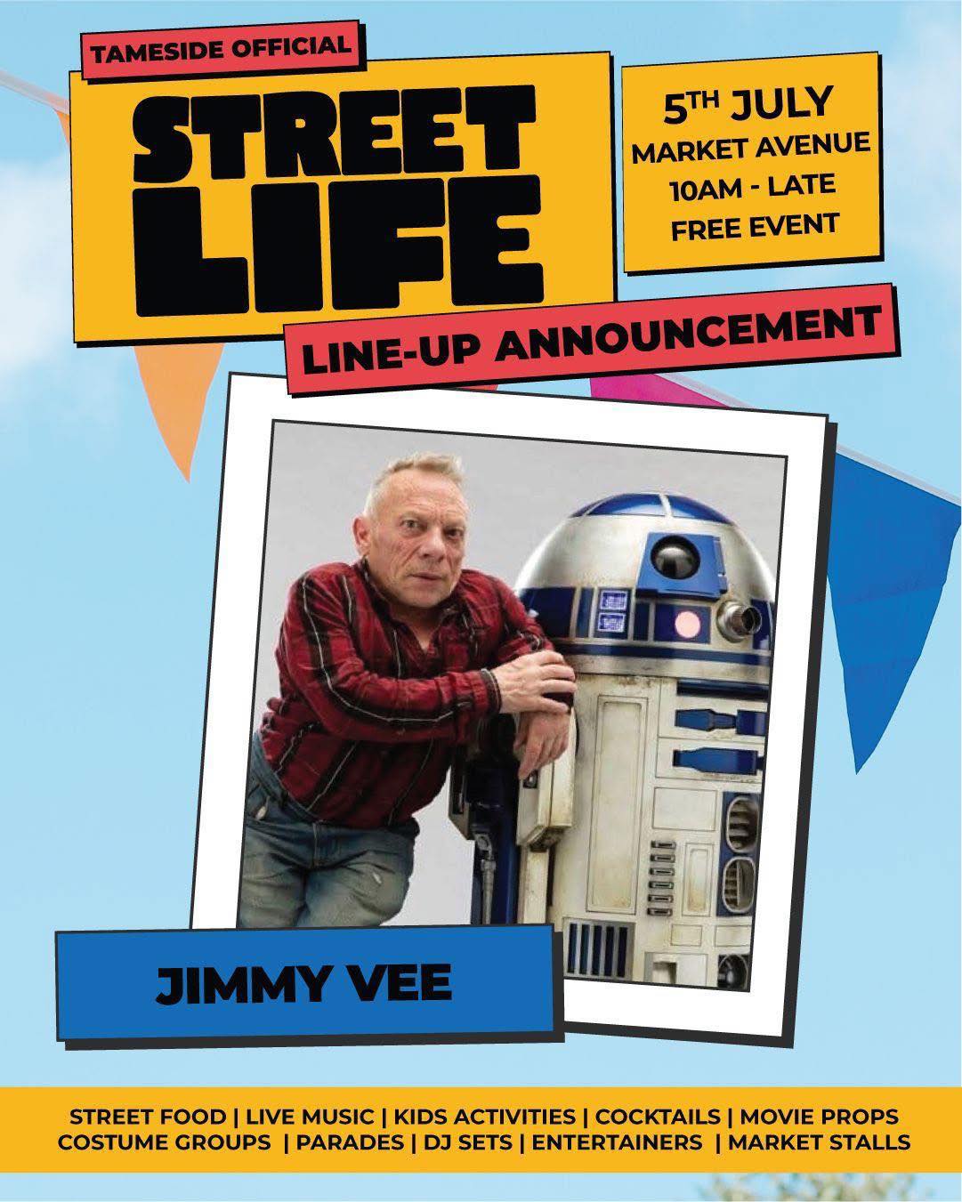 JIMMY VEE is also joining us at Film & Comic Con Glasgow! Jimmy