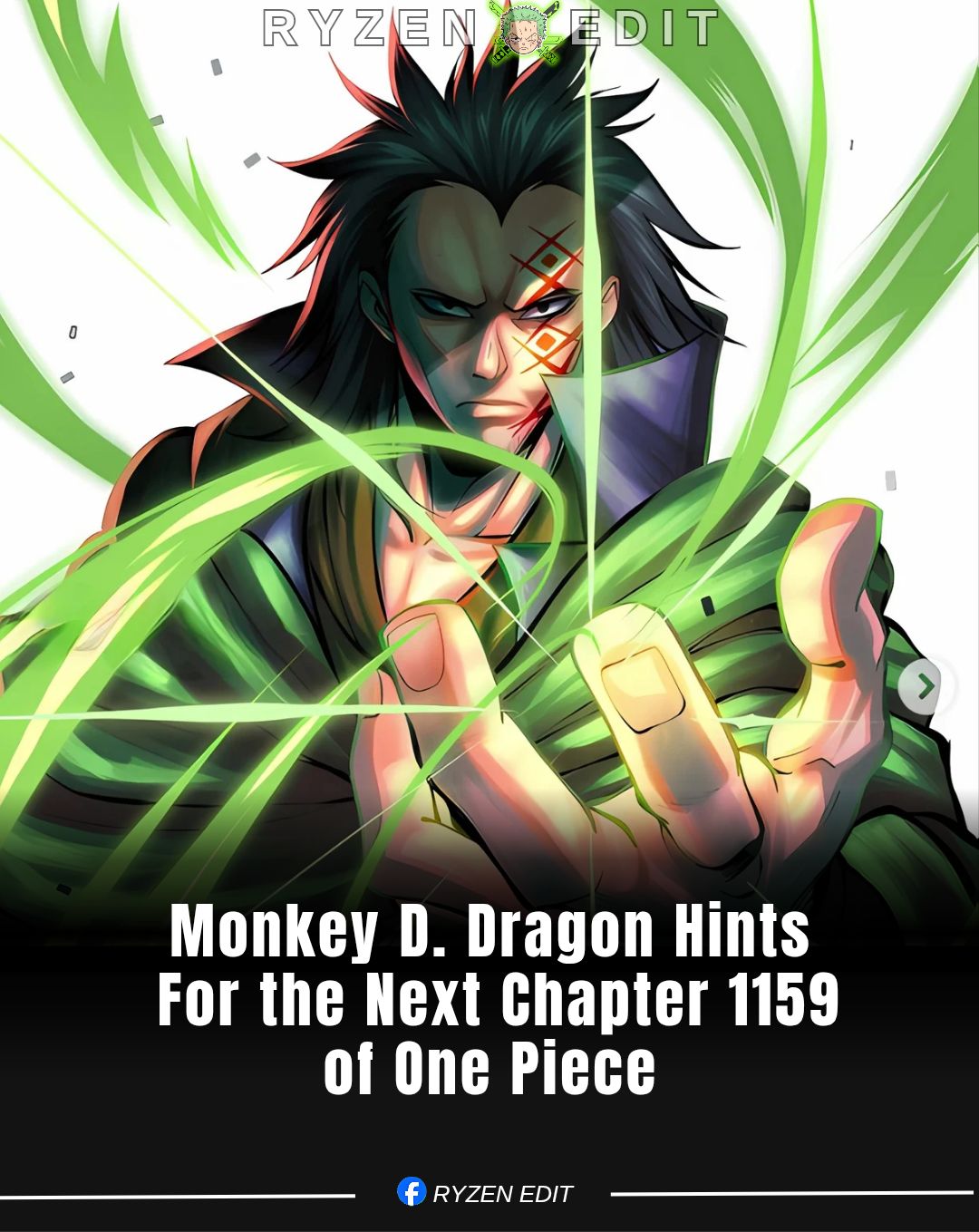 Ryzen - Hint for the next Chapter 1159. #onepiece | Facebook