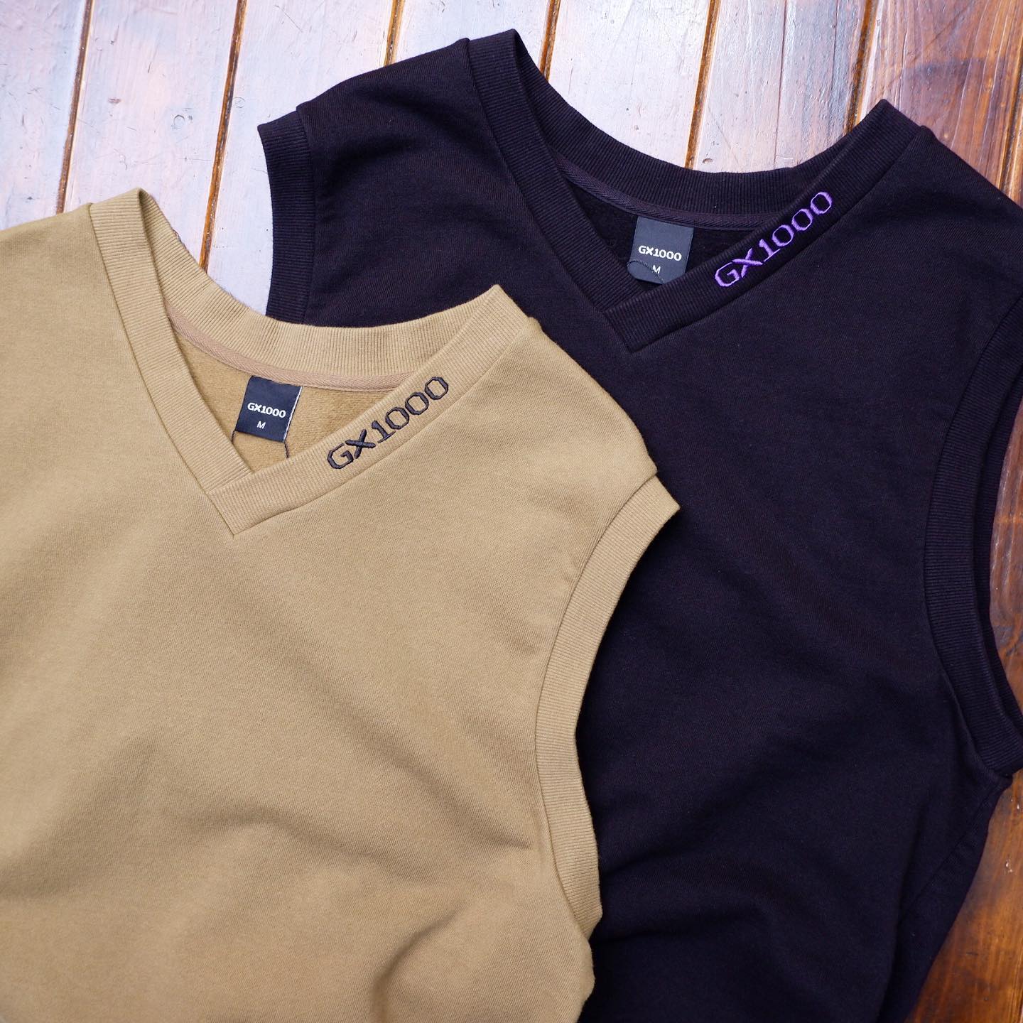 gx1000 . ⚫︎GINO VEST. (165cm/size:M). 暑さが本格的に始まり 