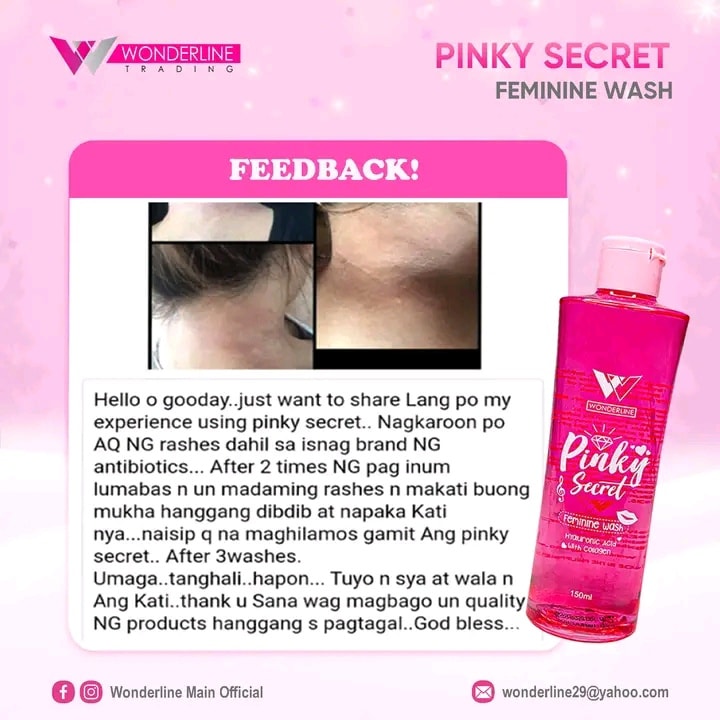 Miss - Rashes o allergy na makati, kering keri yan ni Pinky Secret ! 💦 ...