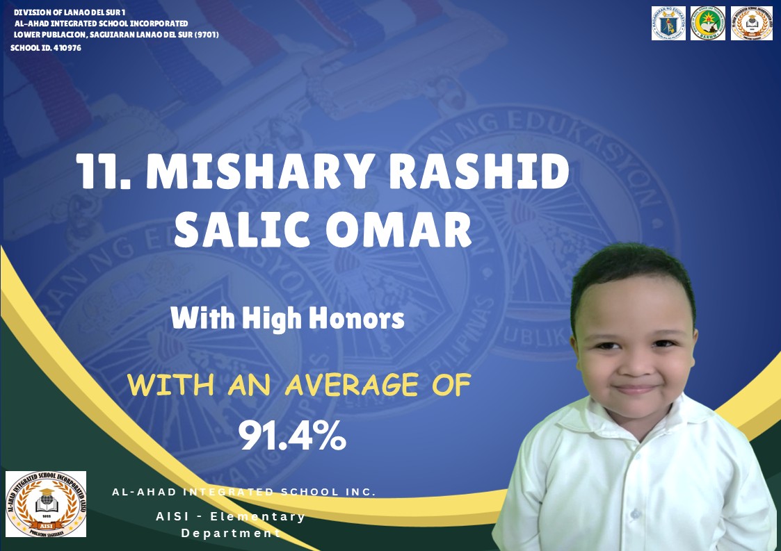 Al-Ahad... - Al-Ahad Integrated School Incorporated