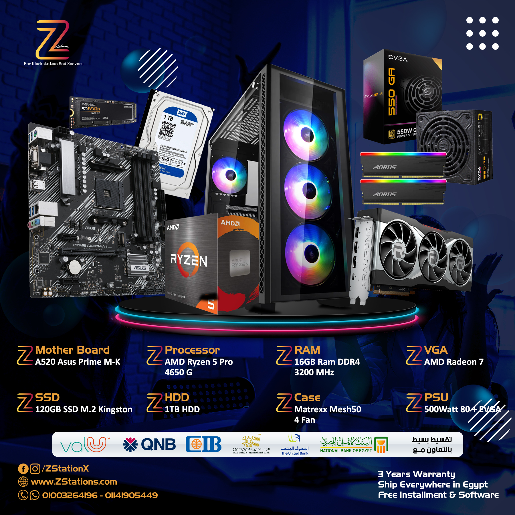 Z Stations - New Machine 🔥🔥🔥 Building PC 🔘...