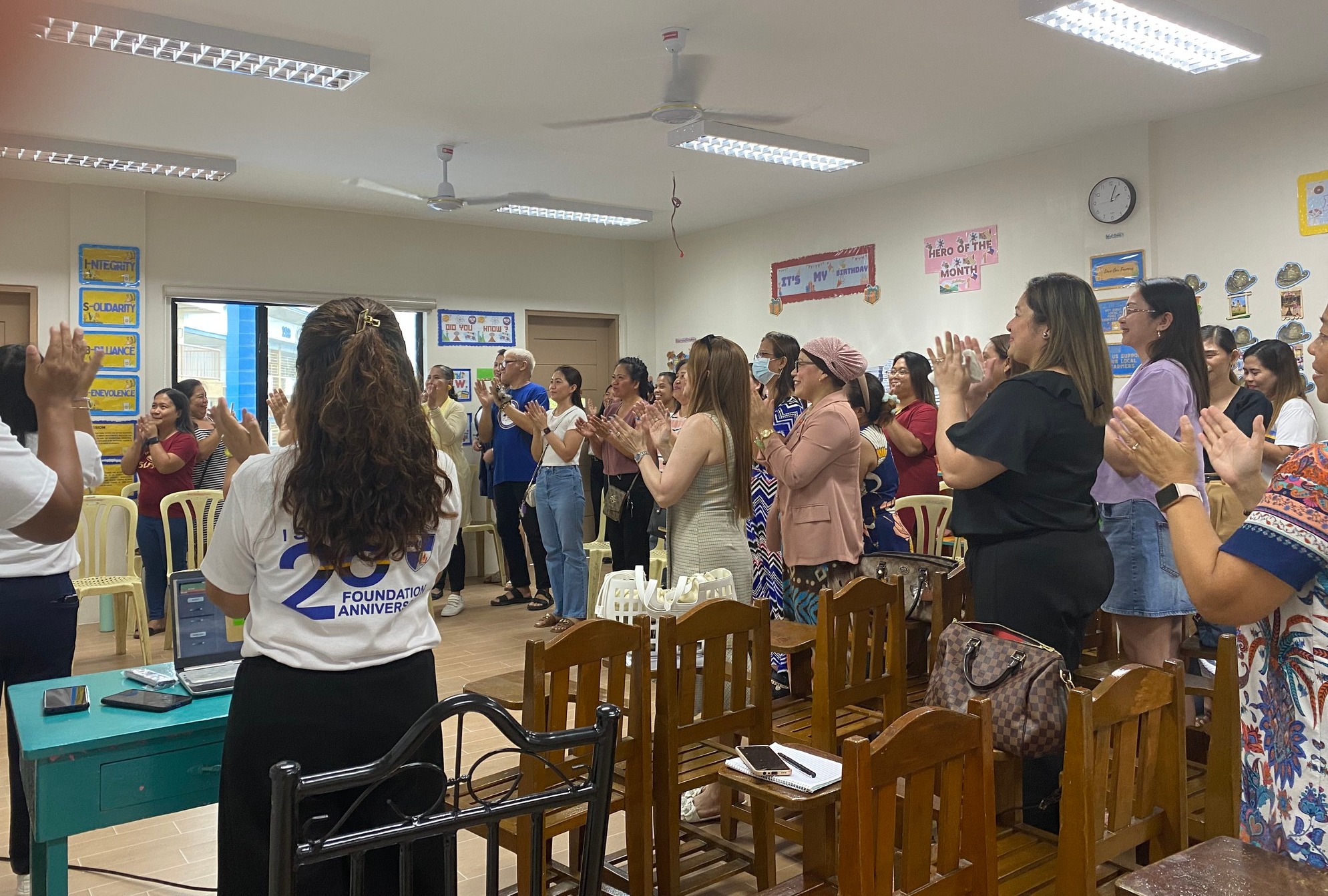 ISBB - ISBB's Room Parents for SY 2023-2024 had a lively...