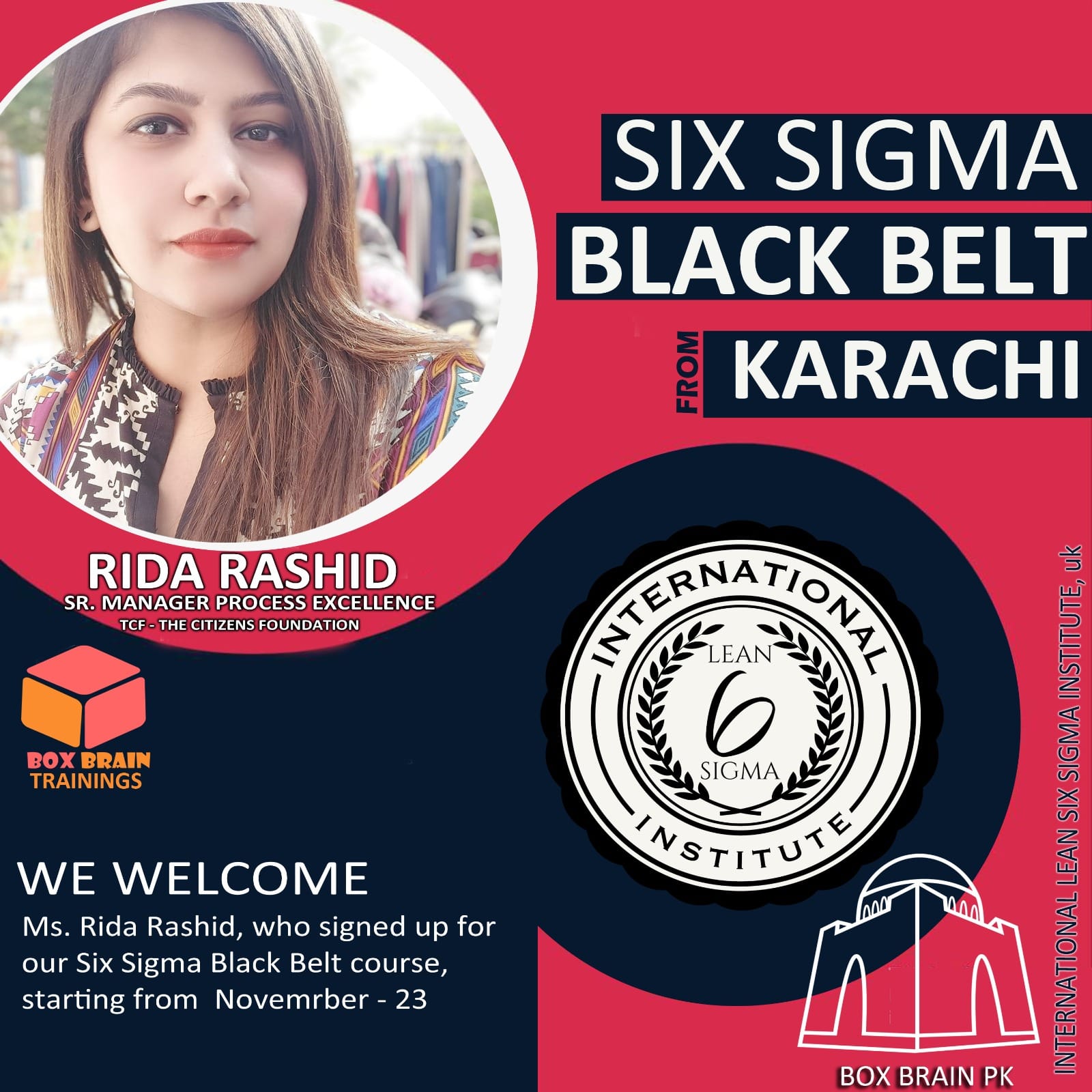 Box Brain - 🎉 Welcome Ms. Rida Rashid , a pioneering... | Facebook