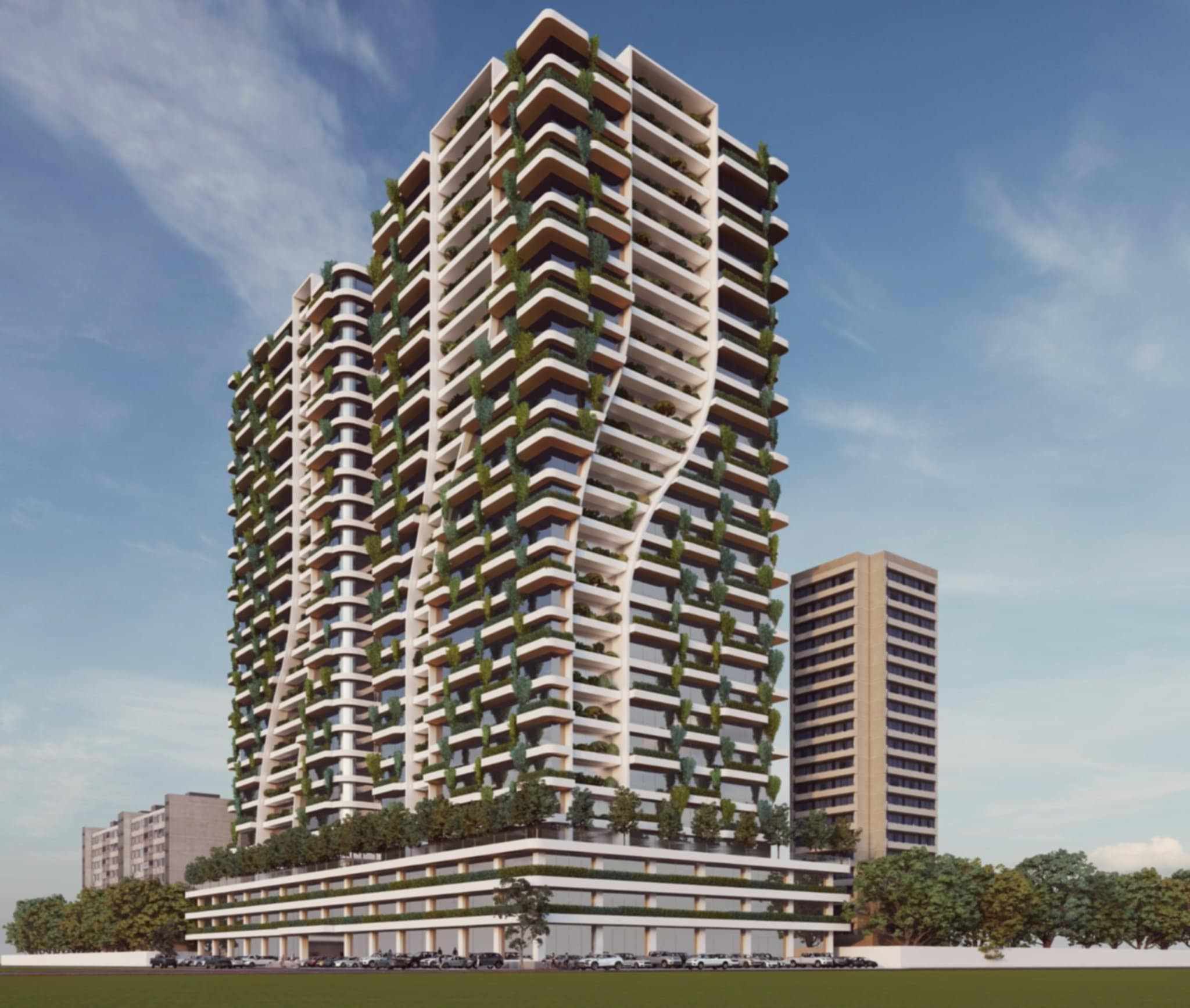 RMN - Envisioned 28-storey building along Cottage-Lacson Streets in ...