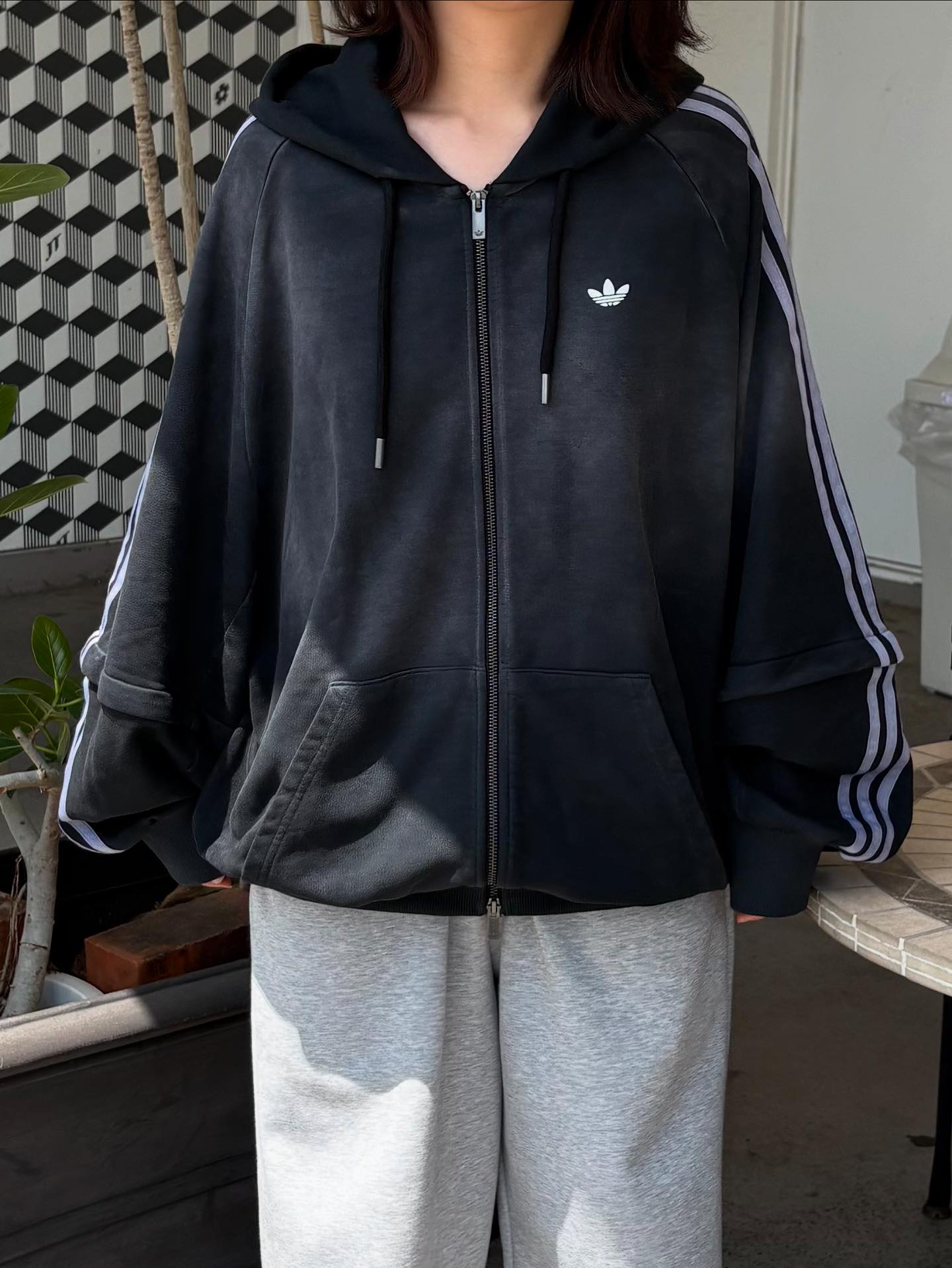 adidas Originals ダブルジップパーカー 【公式通販】