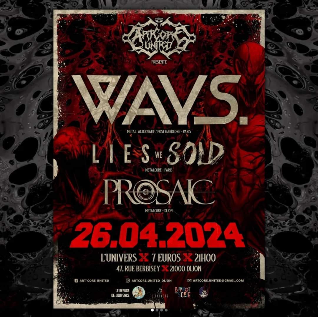 Prosaic - 🔥 Dijon 🔥 On se retrouve vendredi pour une... | Facebook