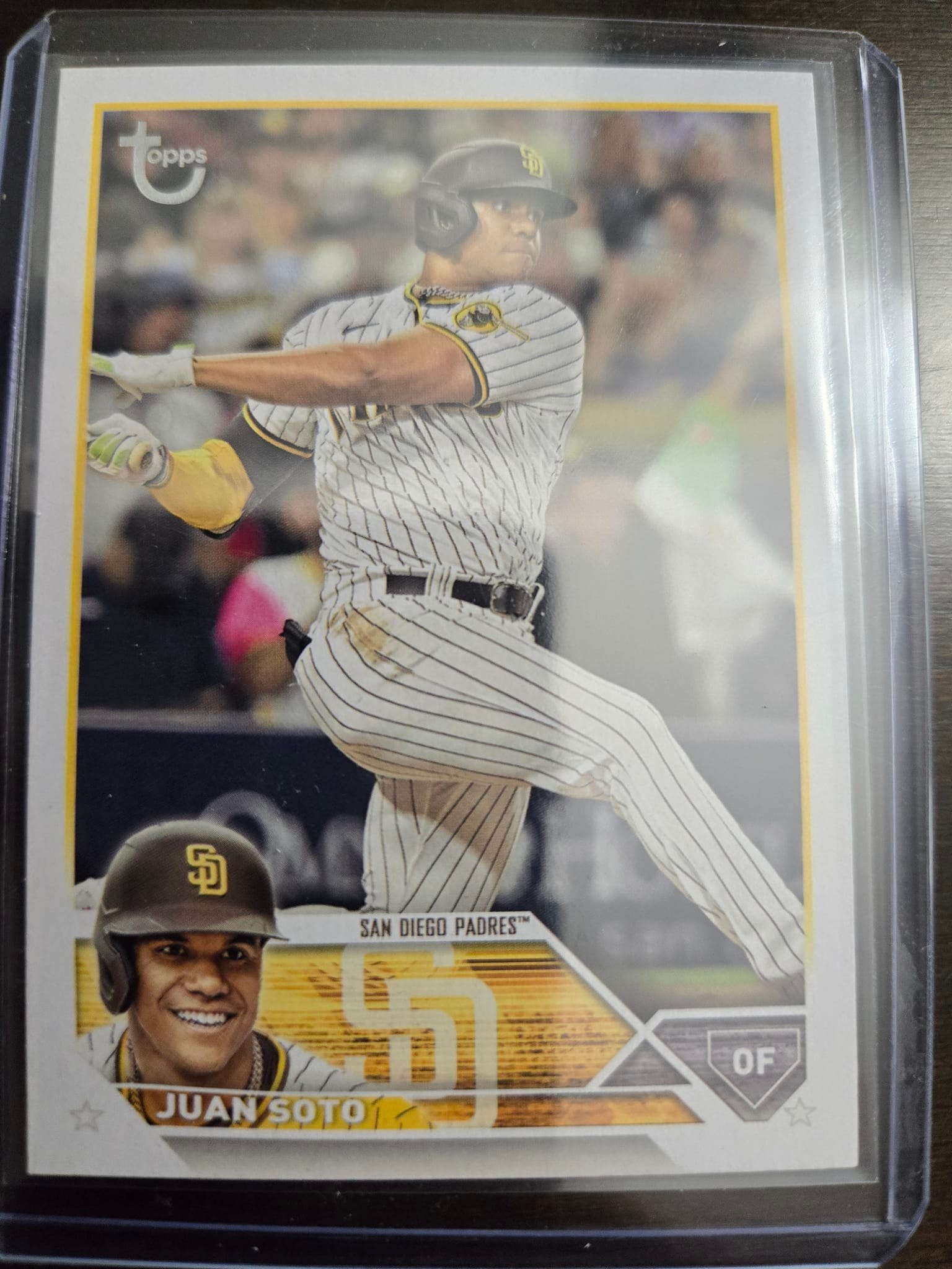 What is the Juan Soto 2023 Topps card with a unique 