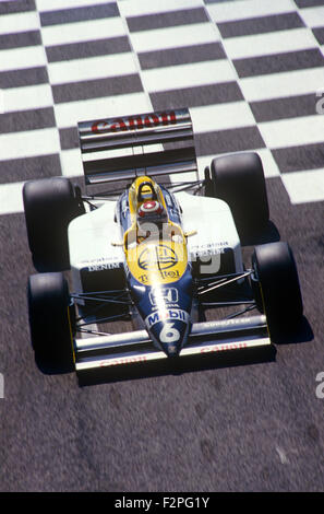 Nelson Piquet at Williams FW11B Honda turbo - Suzuka/Japanese