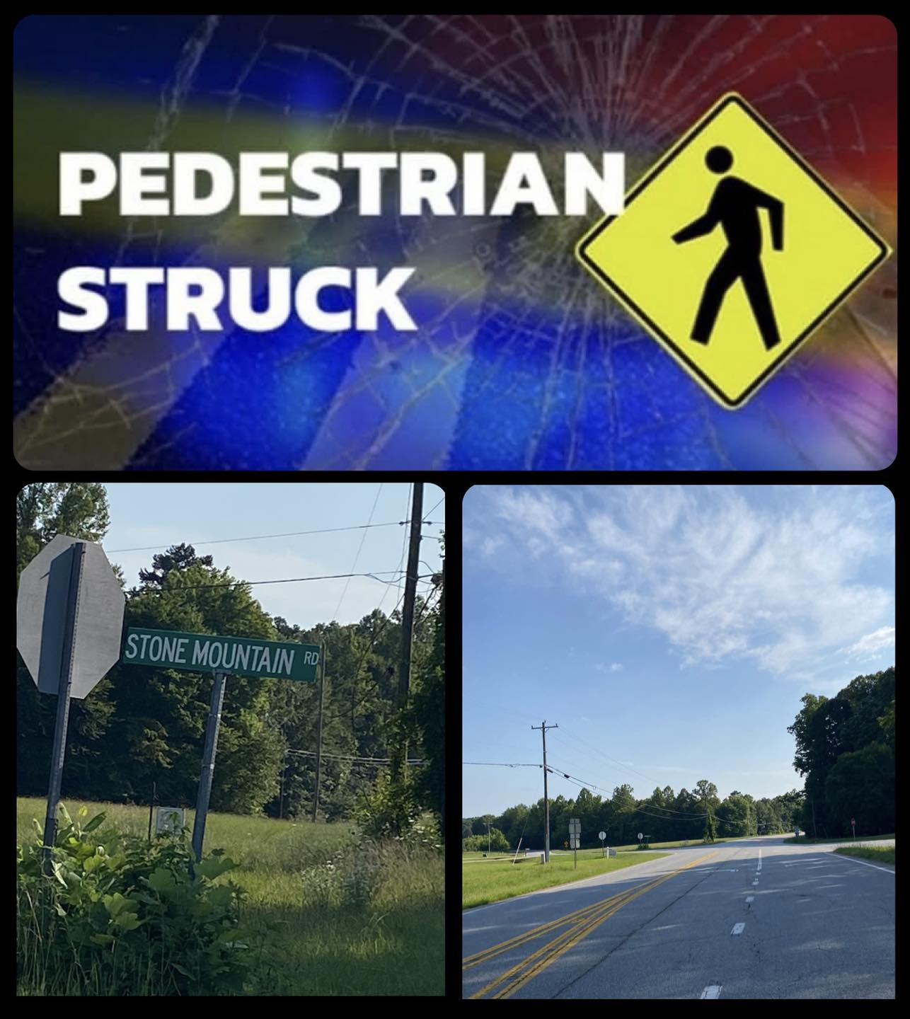 Curated visual reference: Visual Reference: The Messenger Pedestrian Struck Killed In Stoneville Update