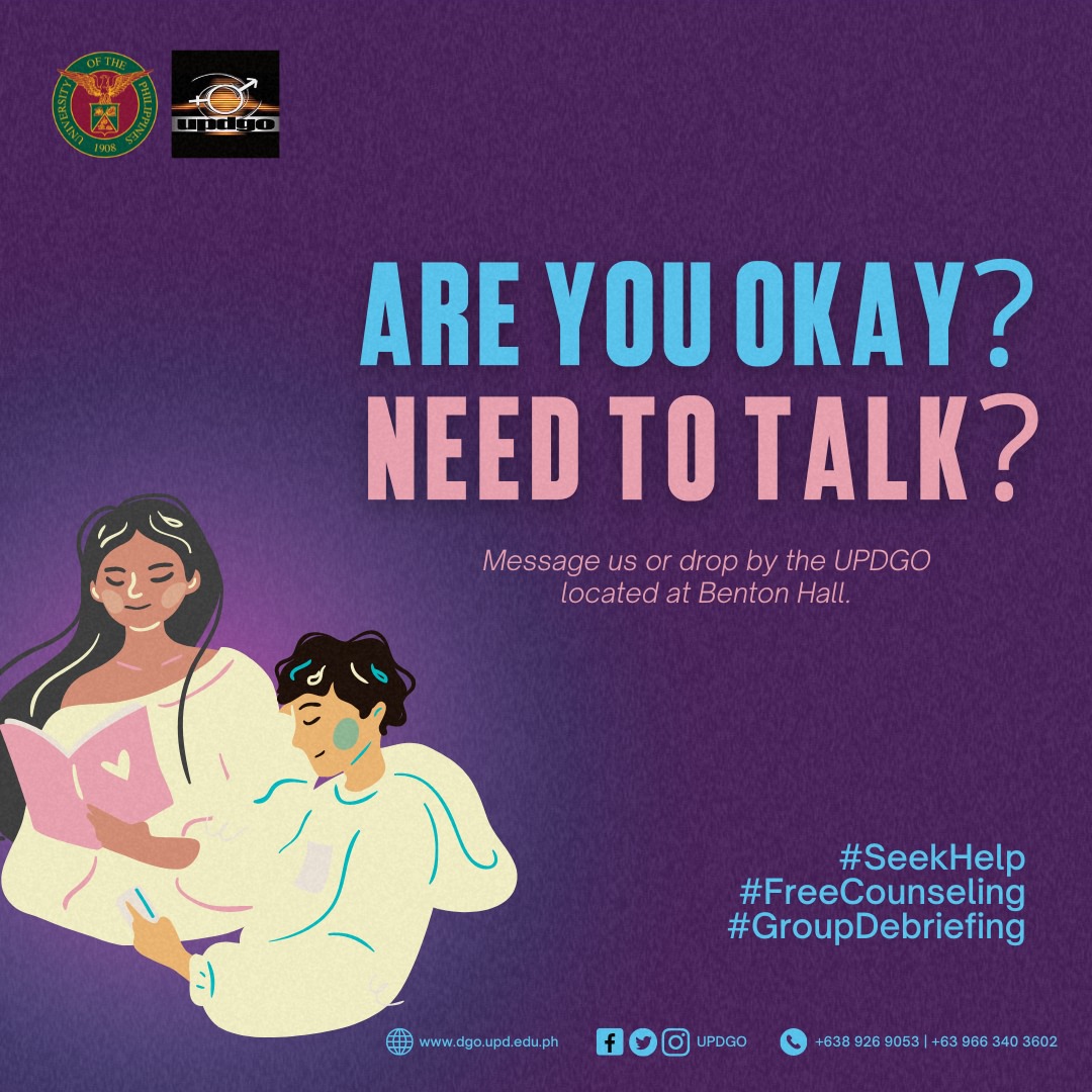 UP Diliman - The UP Diliman Gender Office (DGO) offers... | Facebook