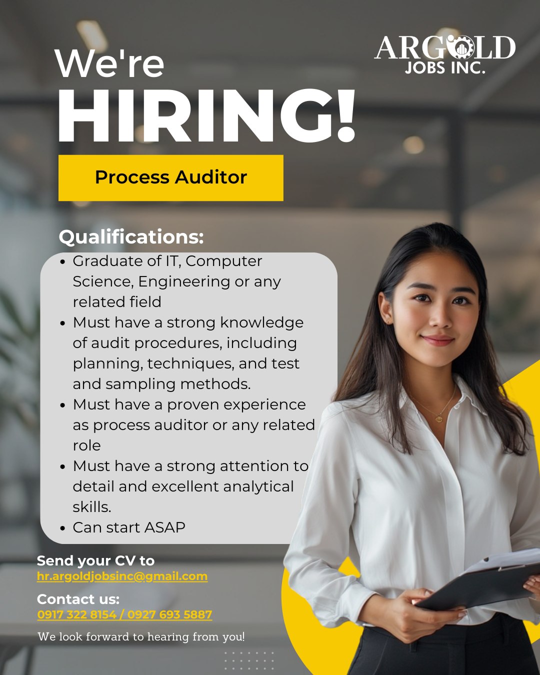 Argold Jobs Inc.